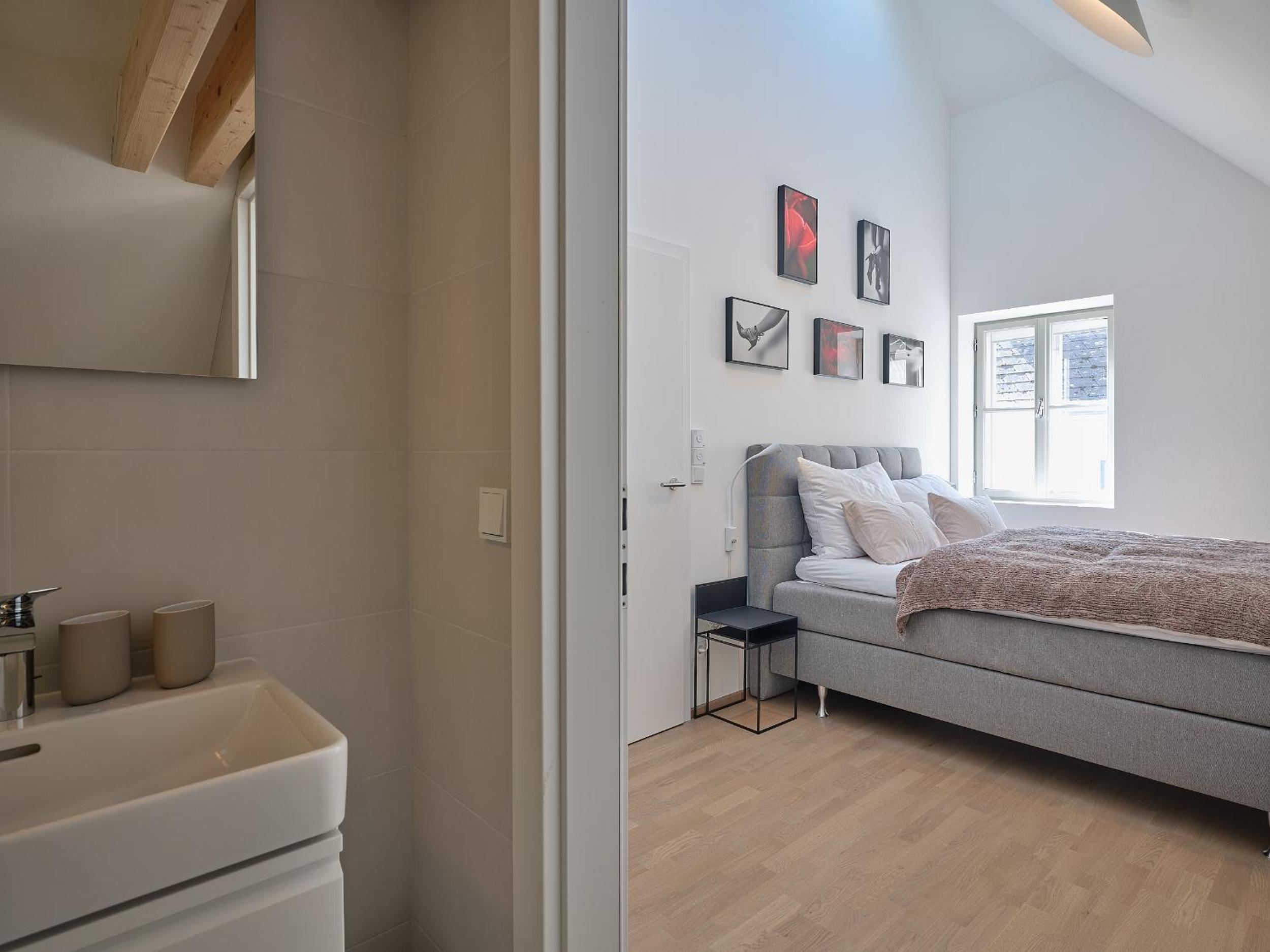 Haus Fünf mit 2 Apartments und Studio-Loft mit Terrasse