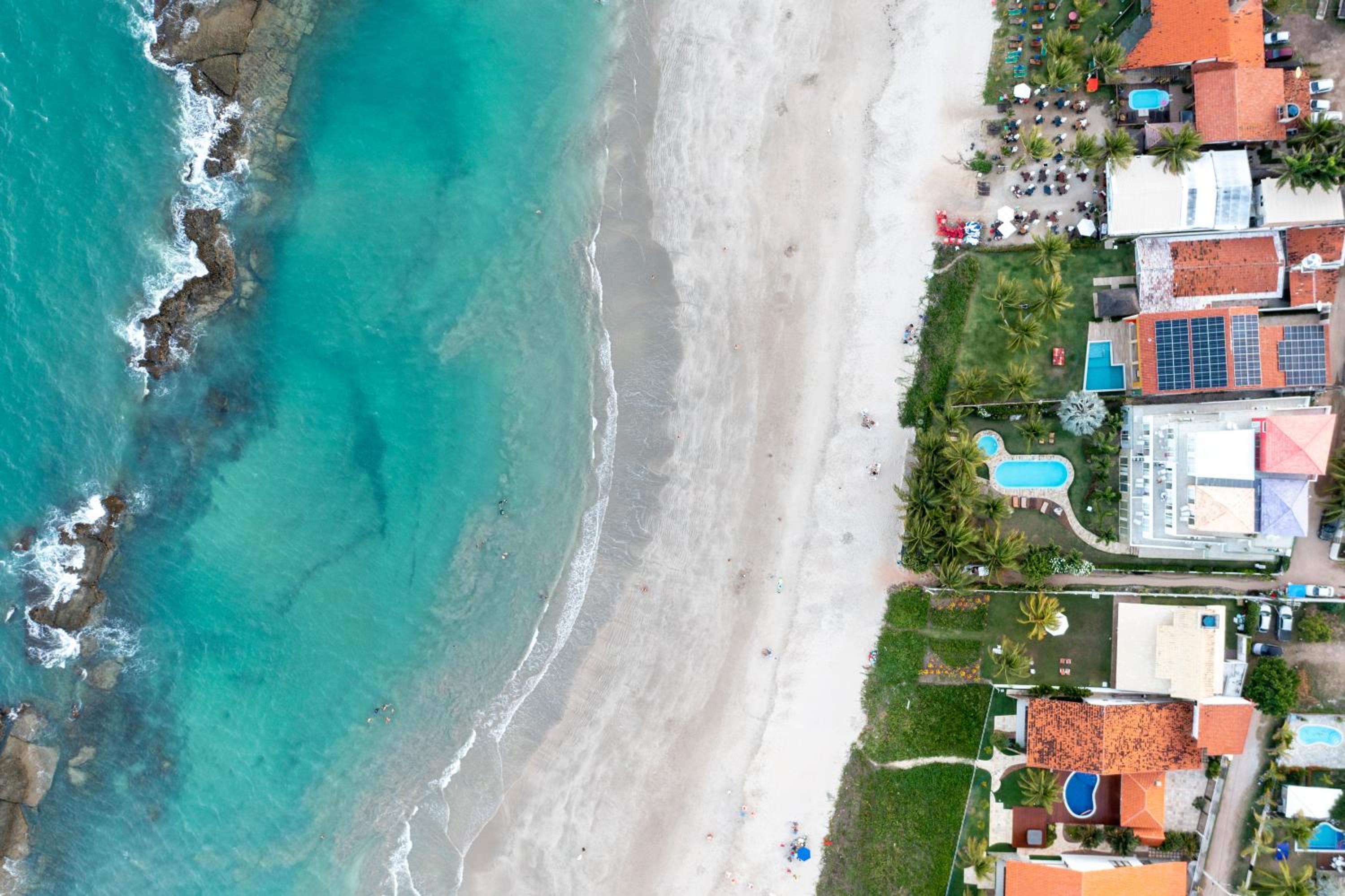 Apartamento beira-mar em Carneiros