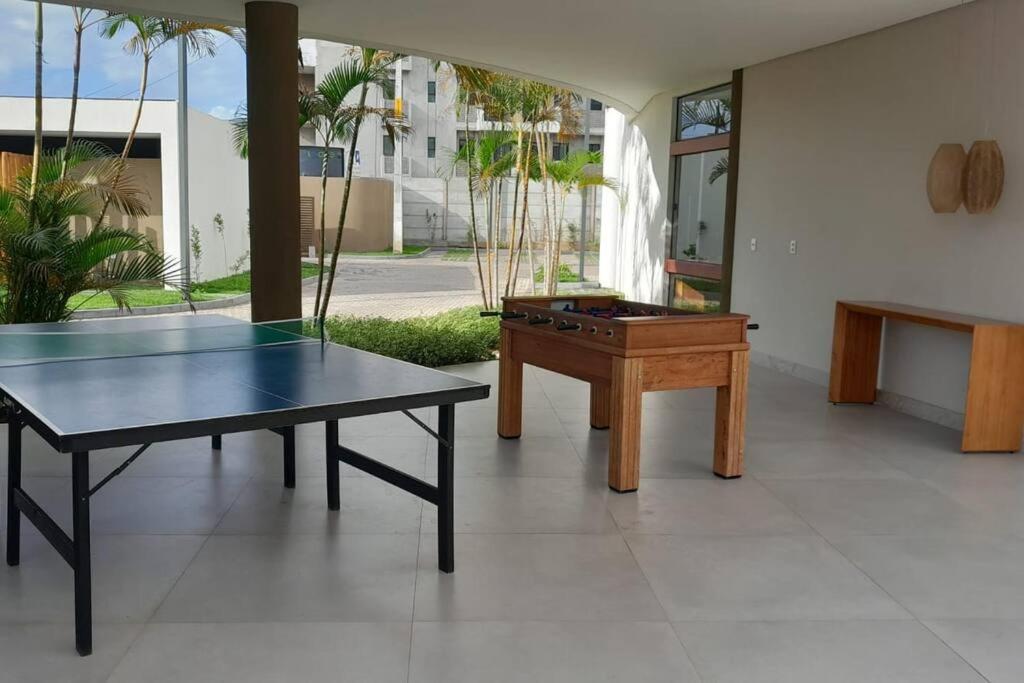 Flat térreo com vista p piscina D016