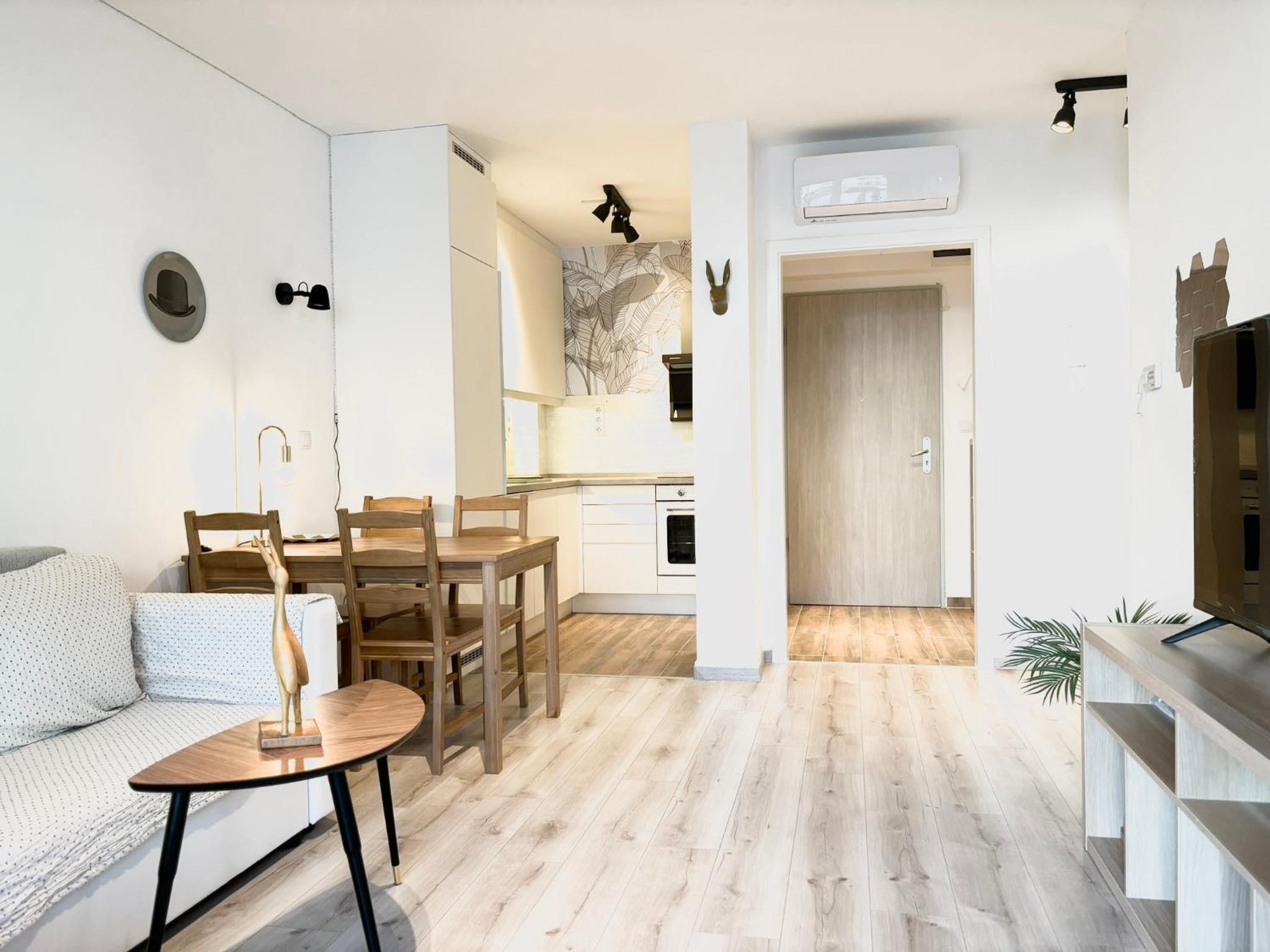 Scandinavian-style downtown apartment with a terrace view 2