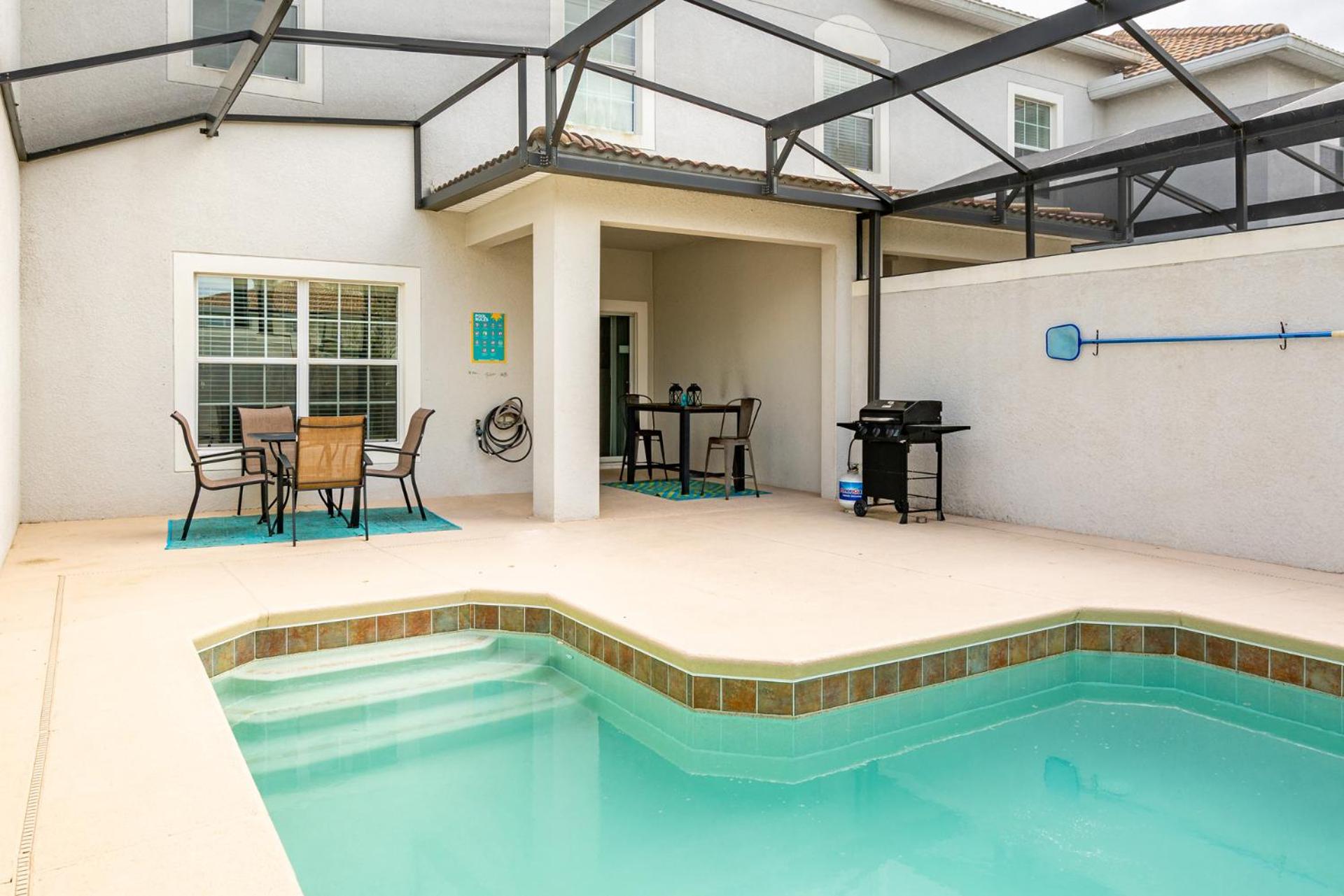 Spacious 4BR Home-Private Pool-Minutes from Disney view 5