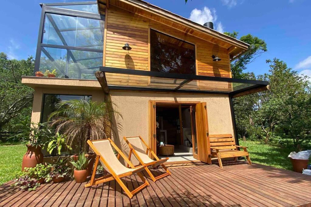 Uma cabana Contemporânea