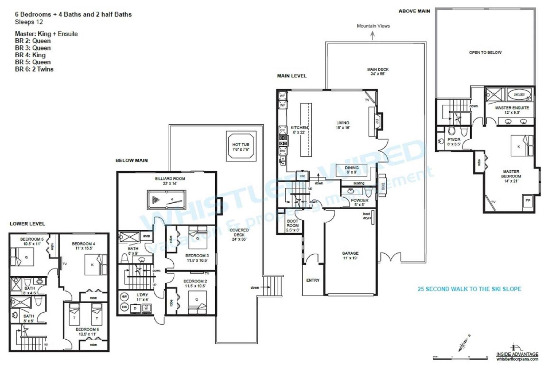 Pinnacle Ridge 34 - Ski In Ski Out, Private Hot Tub, Recently Renovated, Gas Fireplace