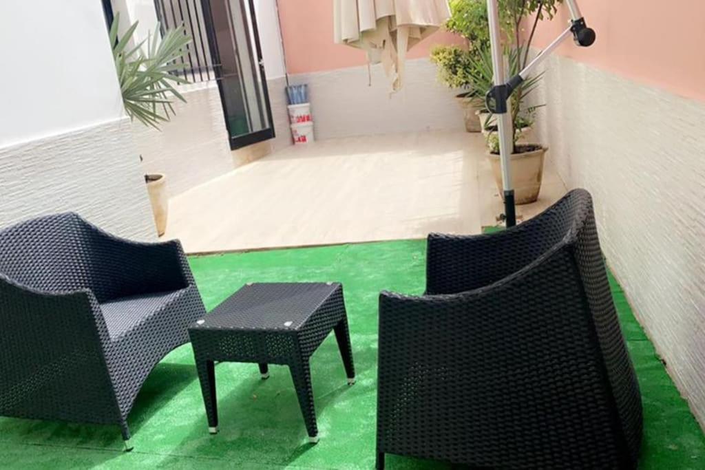 Appartement meublé 3 chambres salon avec piscine jardin au virage