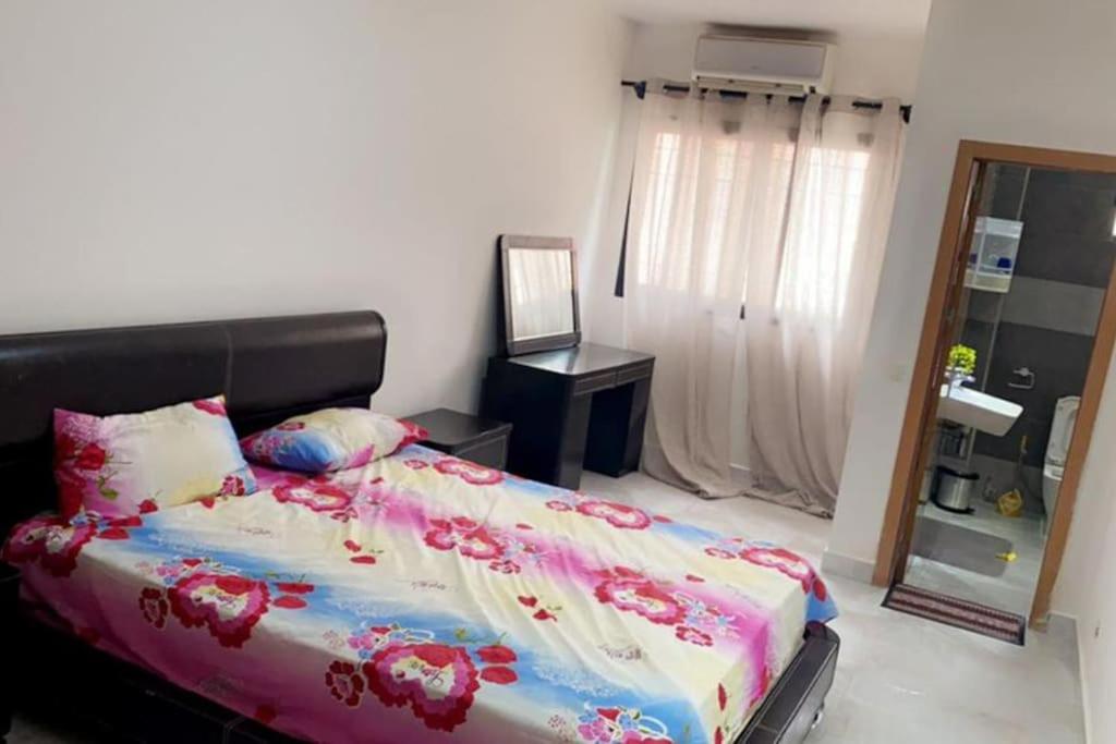 Appartement meublé 3 chambres salon avec piscine jardin au virage