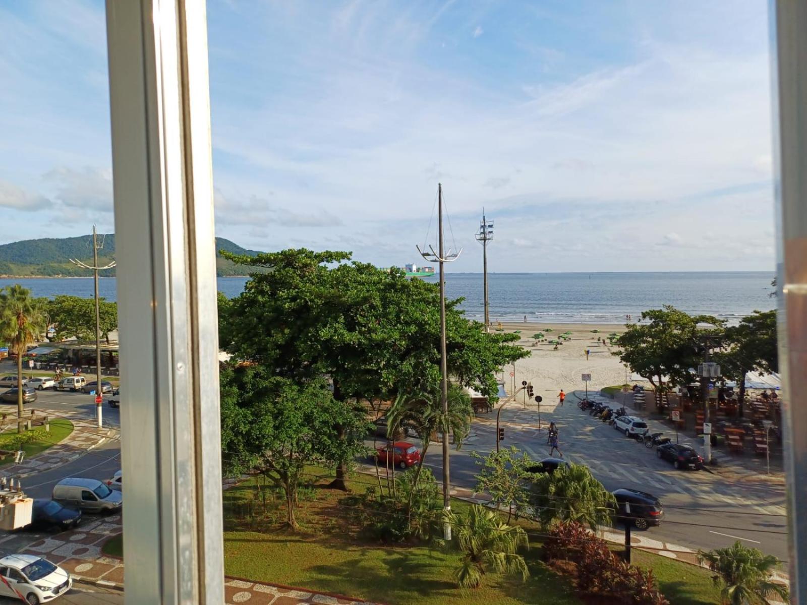 Apto com vista ao mar deslumbrante em Santos