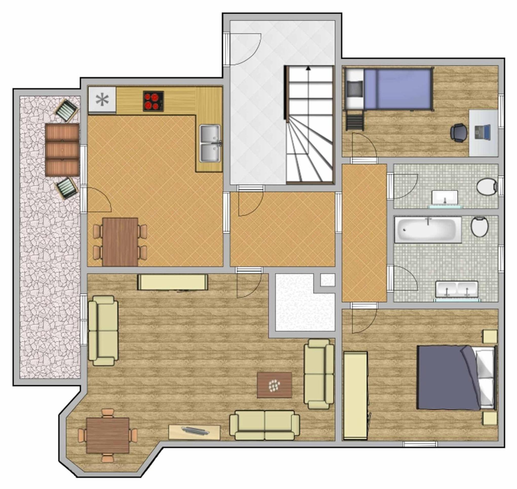 Appartement mit Garten in Garmisch Partenkirchen