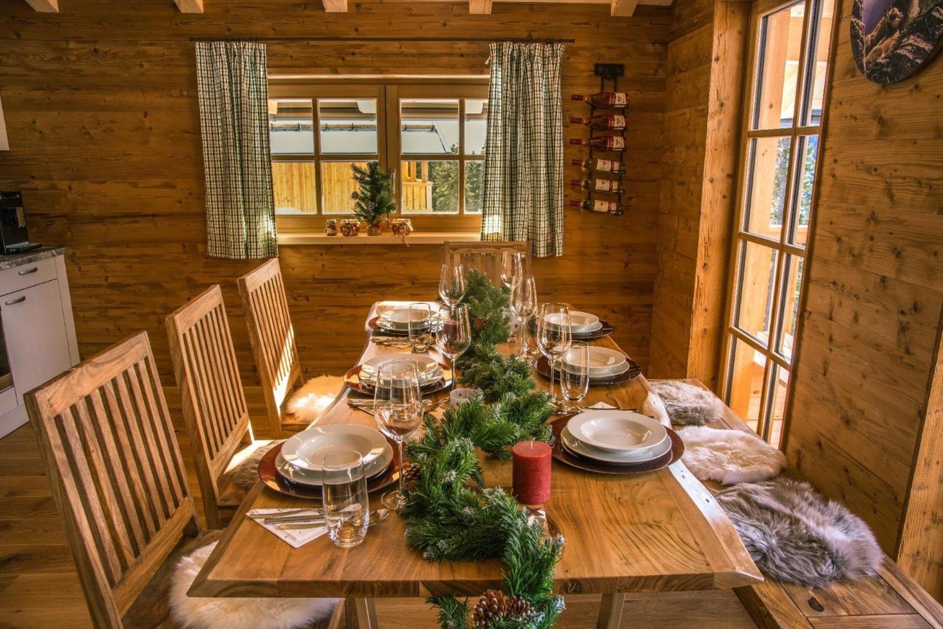 Jagdhütte mit Kaminofen und Sauna