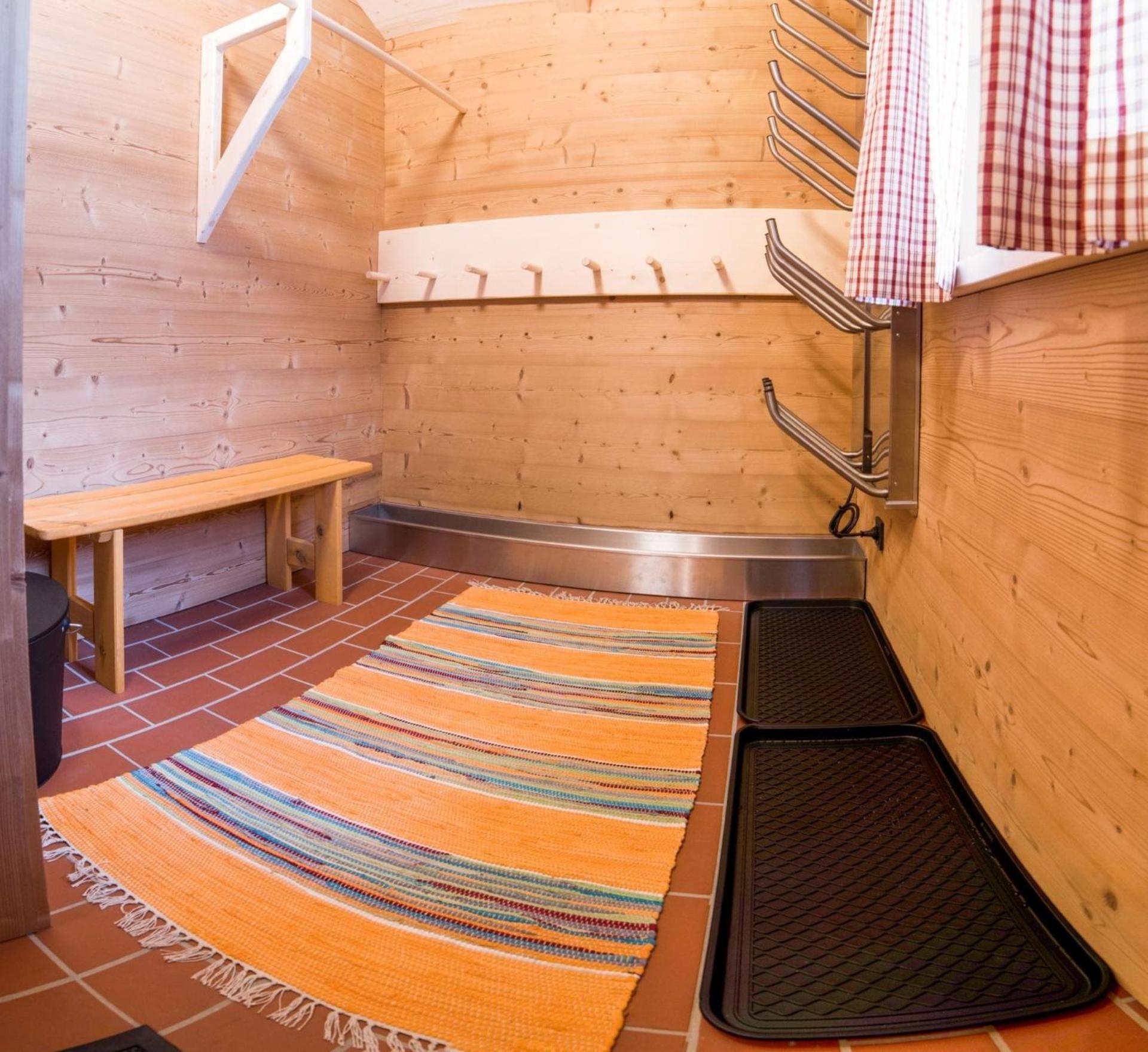 Jagdhütte mit Kaminofen und Sauna