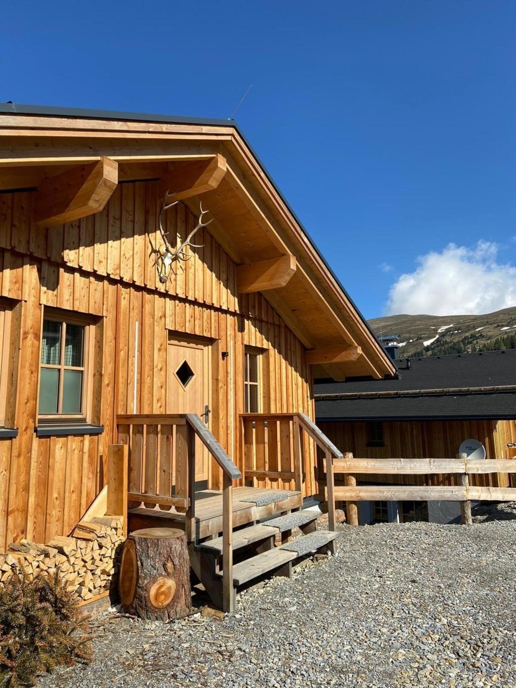 Jagdhütte mit Kaminofen und Sauna