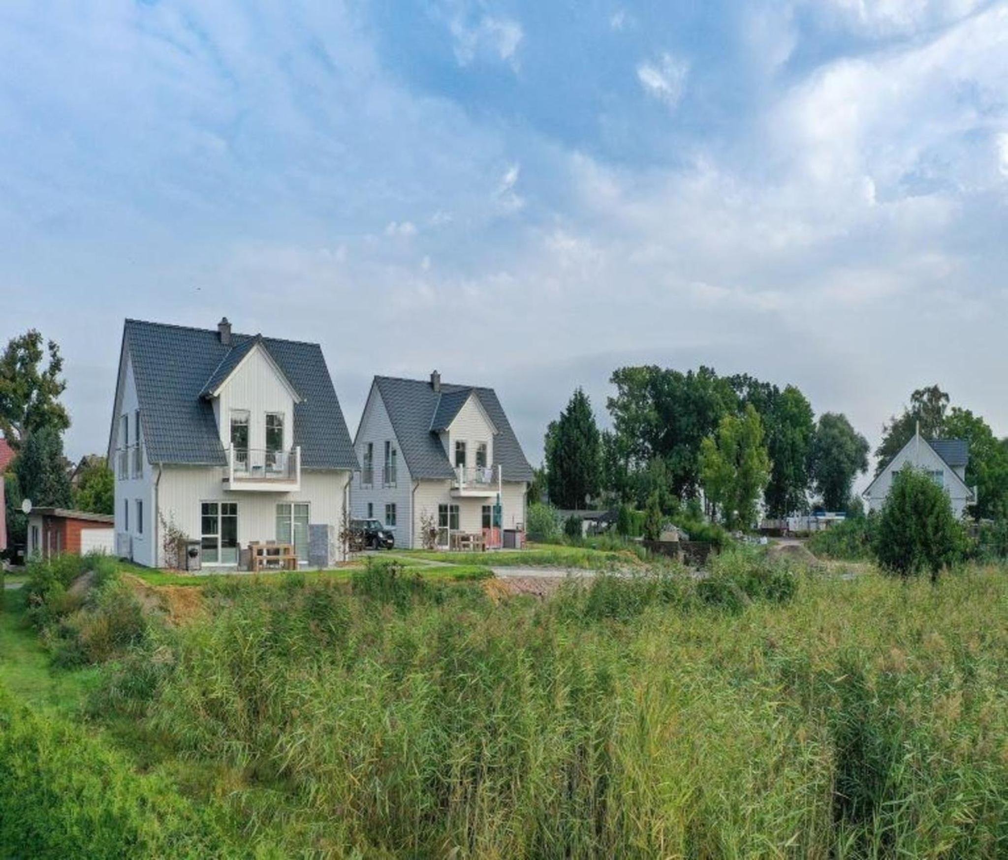 Ferienhaus Altwarp mit Sauna, Kamin und Wasserblick