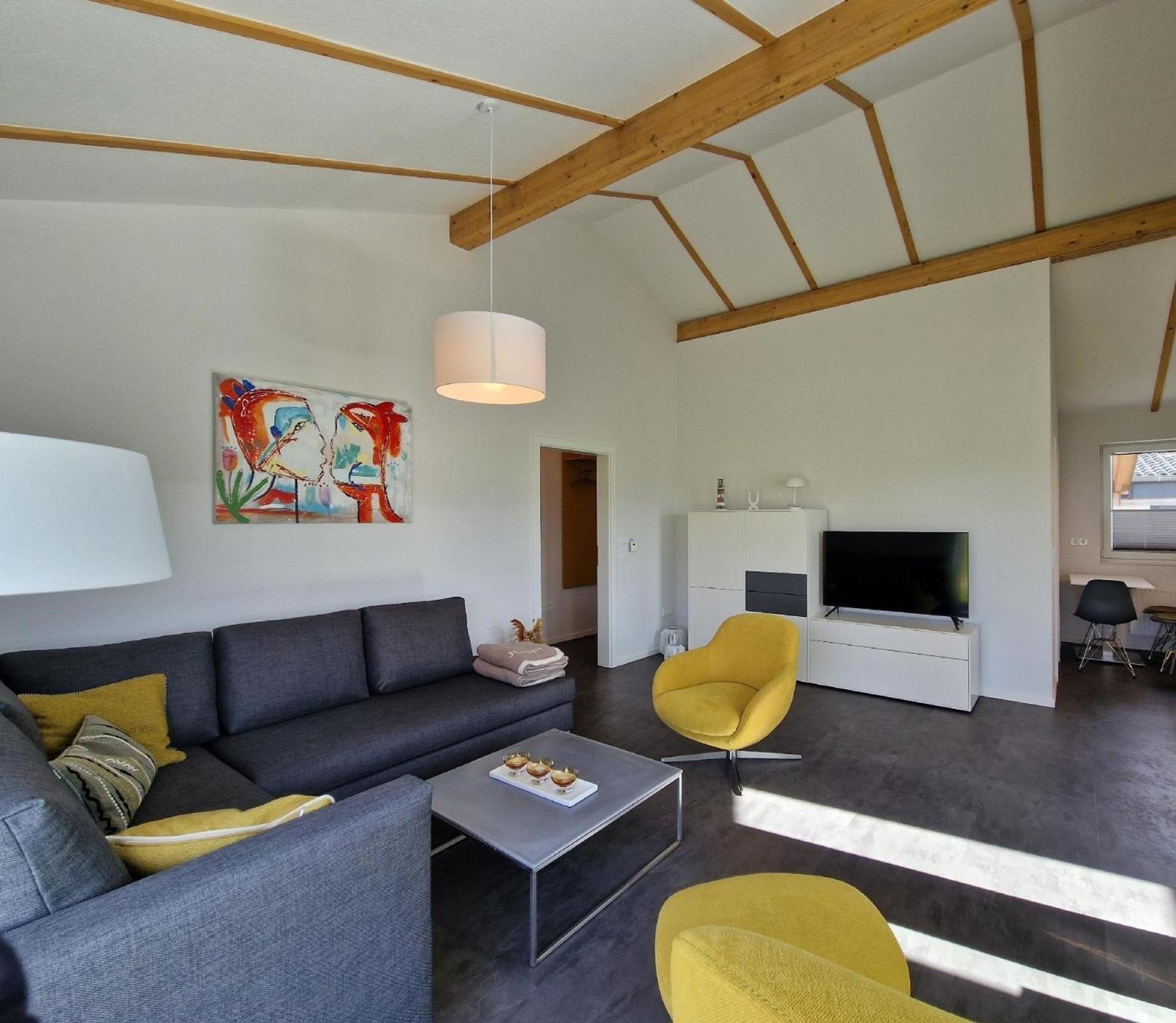 Ferienhaus mit Wintergarten und Waschmaschine