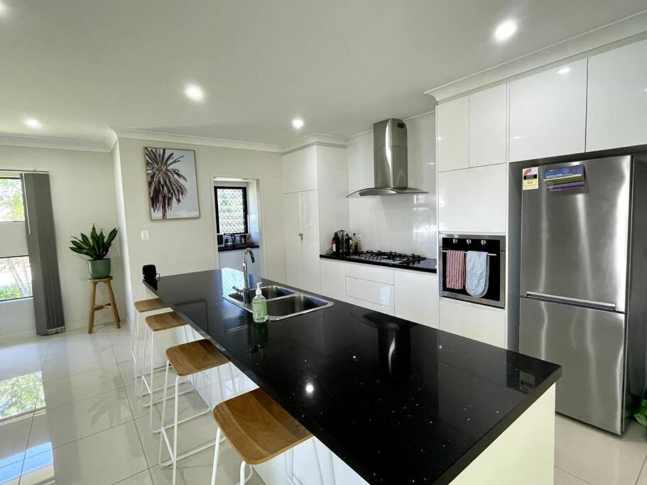 New Pool Now Open! - Trinity Beach Haven - Luxury 4 bedroom home, Steps to the Beach, Surrounded by Mountains
