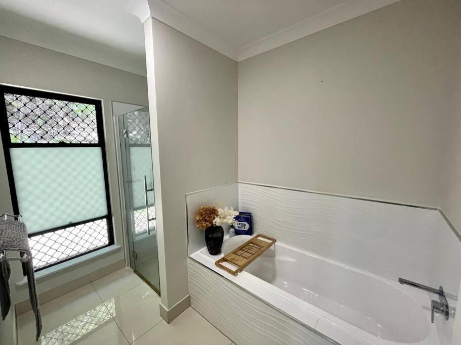 New Pool Now Open! - Trinity Beach Haven - Luxury 4 bedroom home, Steps to the Beach, Surrounded by Mountains