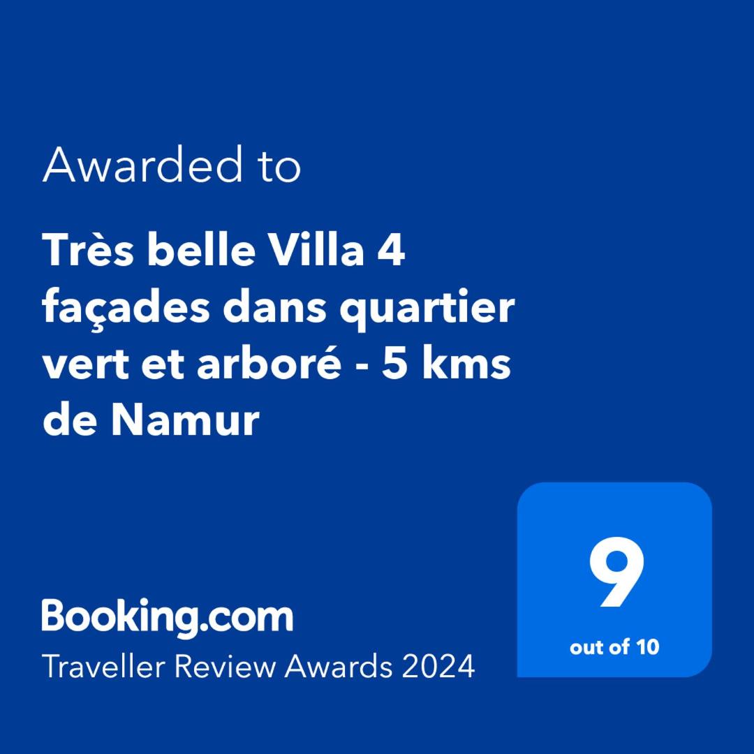 Très belle Villa 4 façades dans quartier vert et arboré - 5 kms de Namur