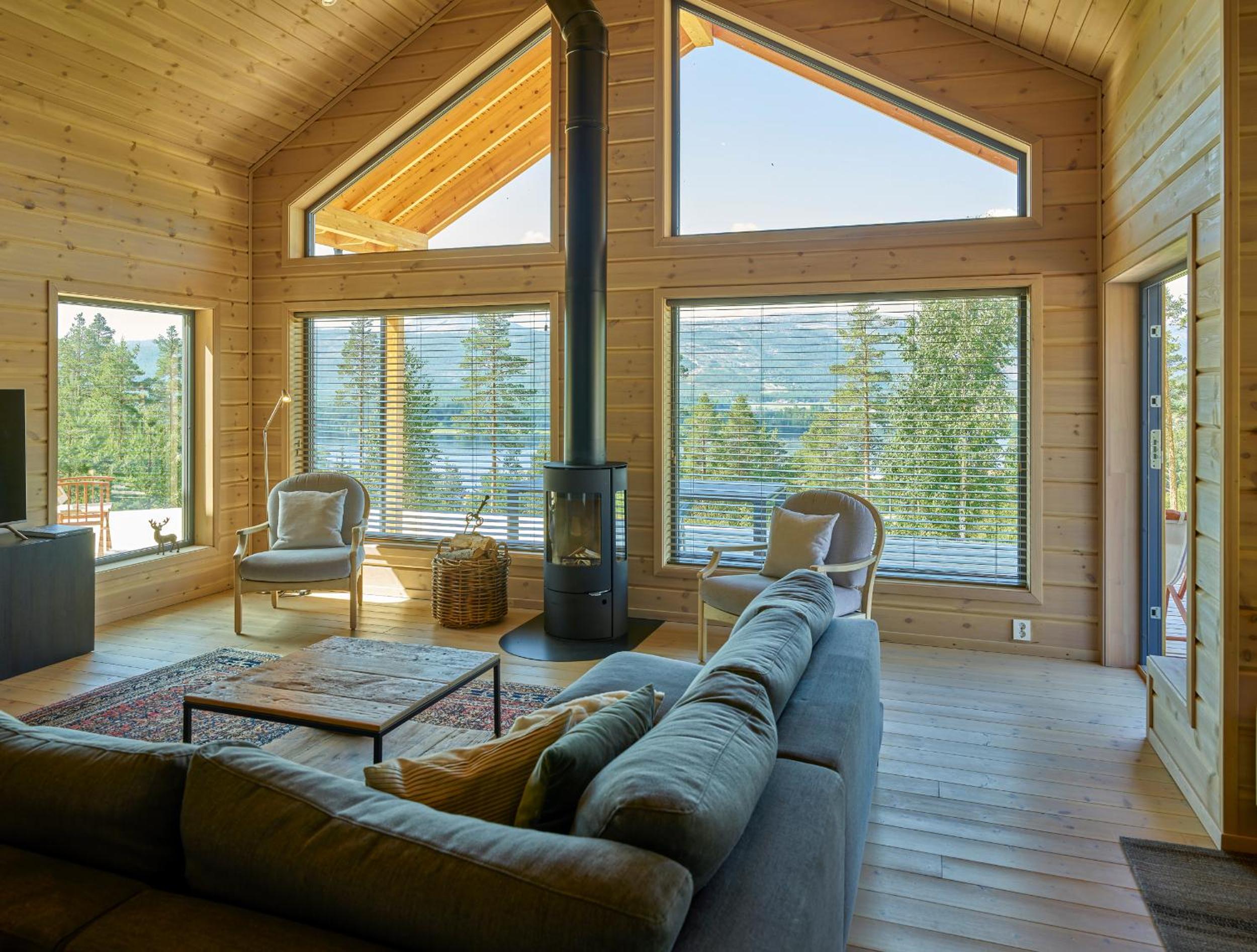 Furuheim Lodge, 4 seizoenen vakantiehuis met fantastisch uitzicht view 4