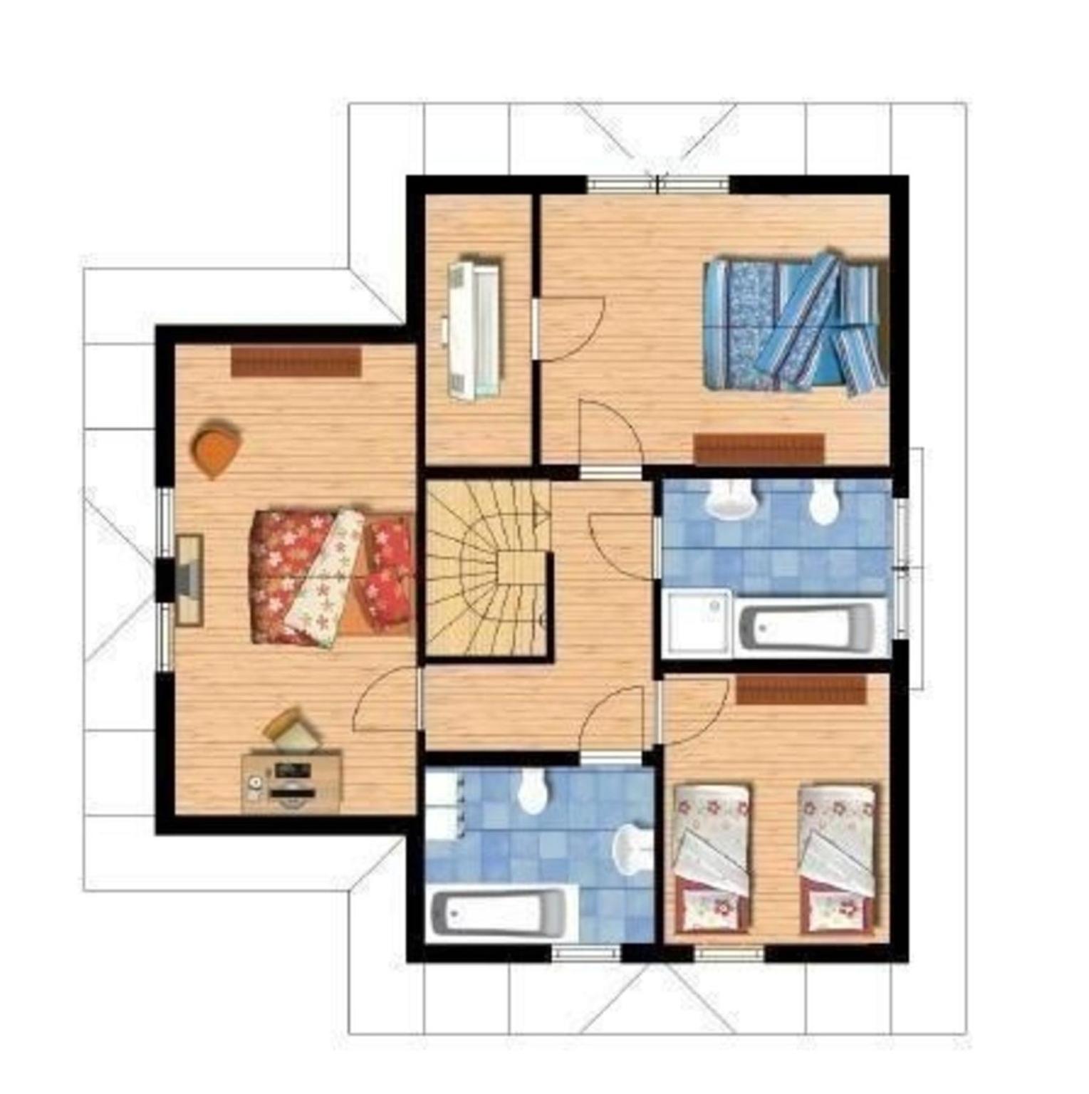 Ferienhaus für 8 Personen ca 200 m in Slupecna, Böhmen Böhmerwald