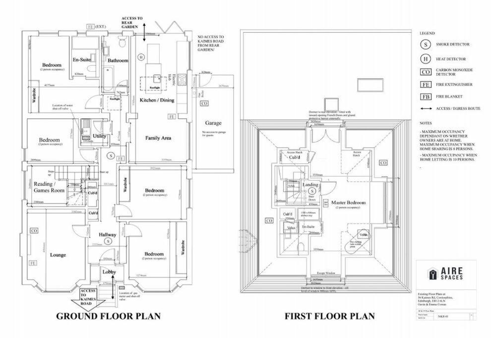 Kaimes Kip: Stylish Edinburgh Five Bedroom Home view 3