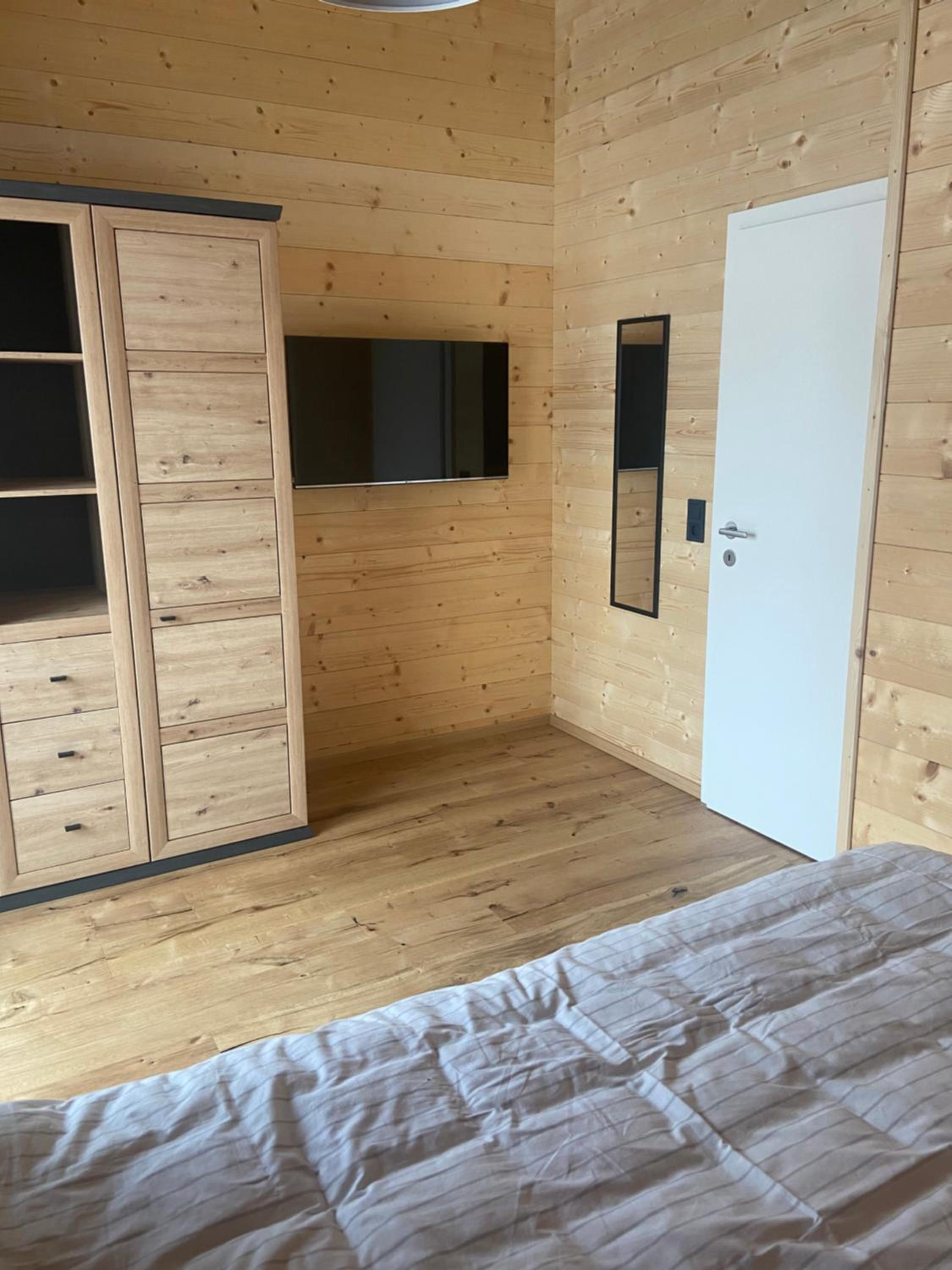 Entspannen im Holzchalet mit Panoramablick, Ruhe und Infrarotsauna