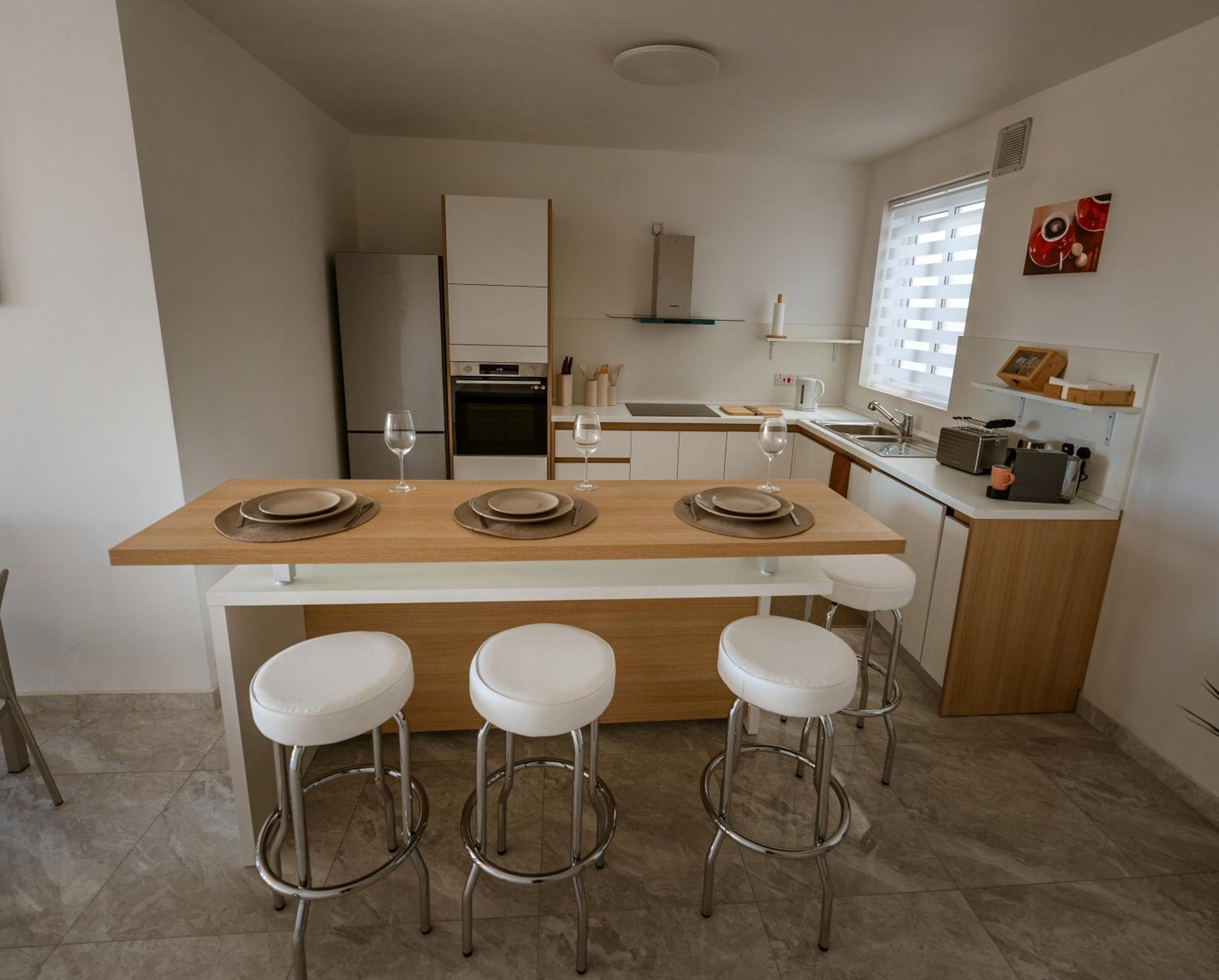 Amazing terraced apartment with free parking