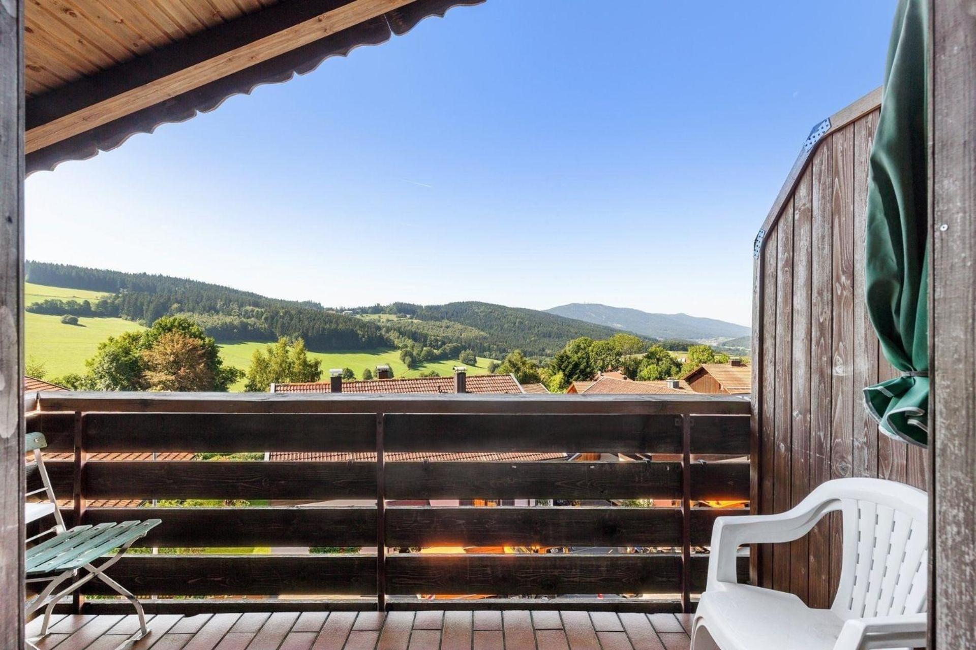 Geräumiges Ferienhaus mit Garten in Rittsteig