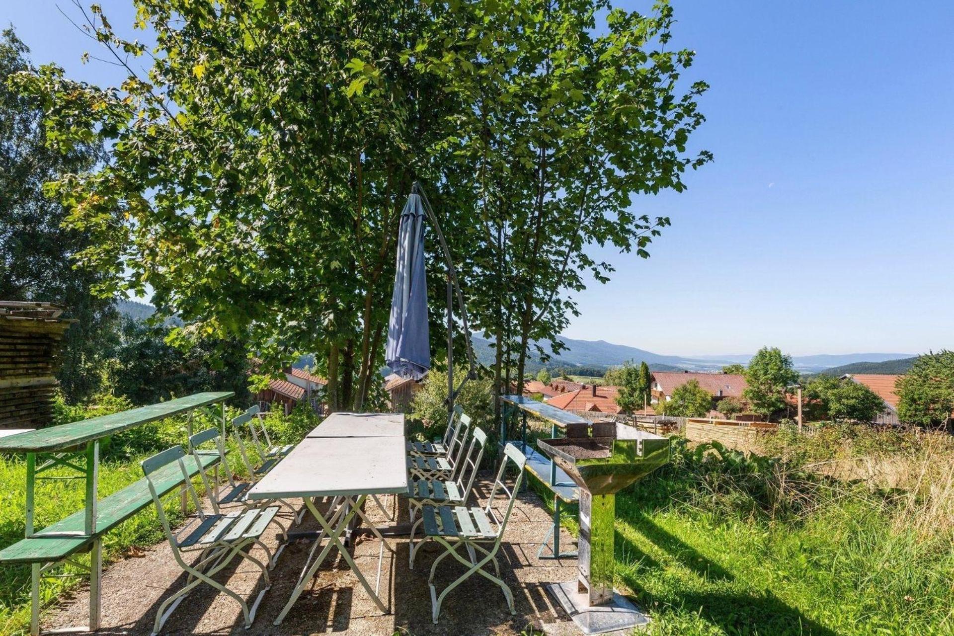 Geräumiges Ferienhaus mit Garten in Rittsteig