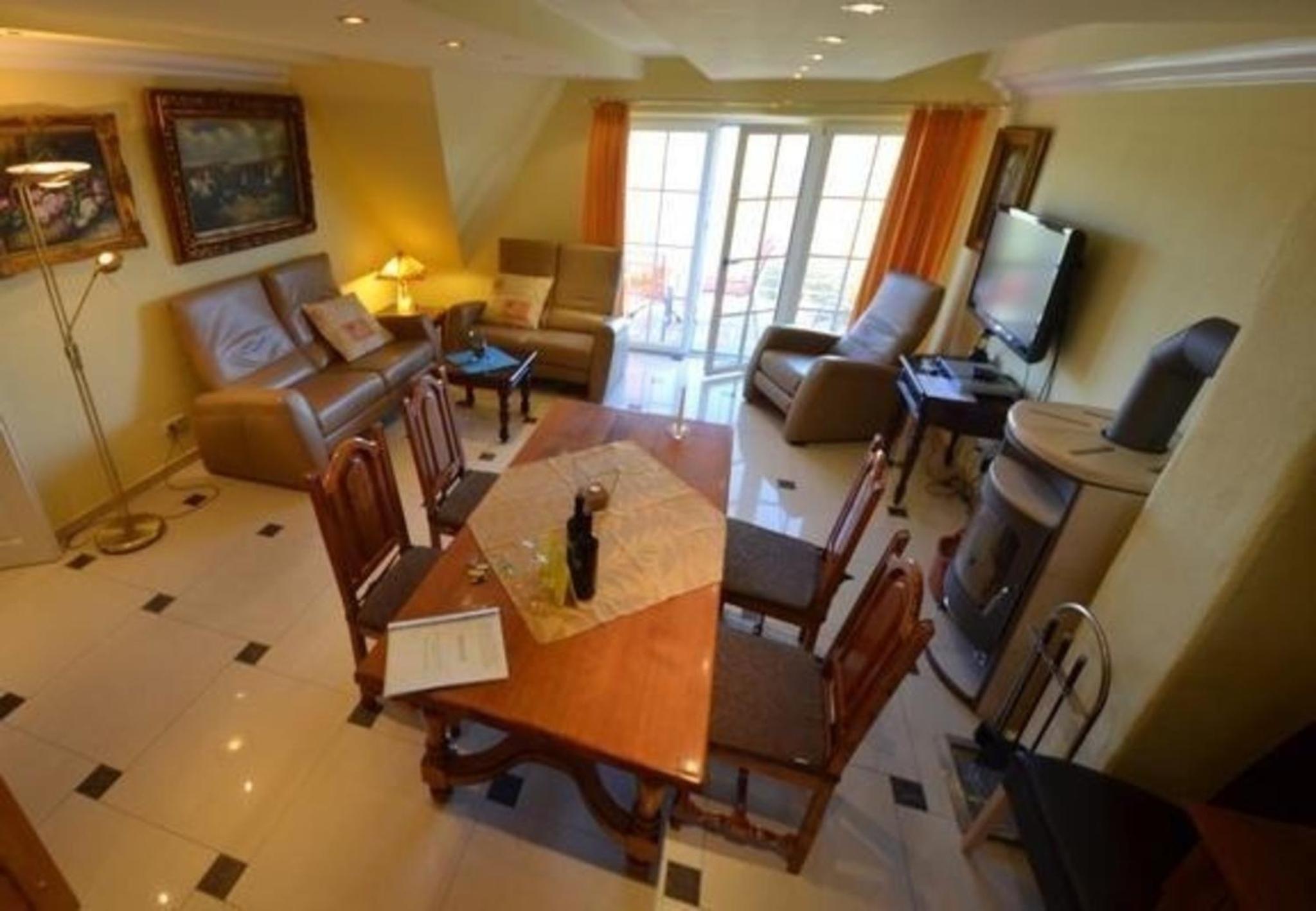 Tolles Appartement in Groß Zicker mit Grill, Terrasse und Garten