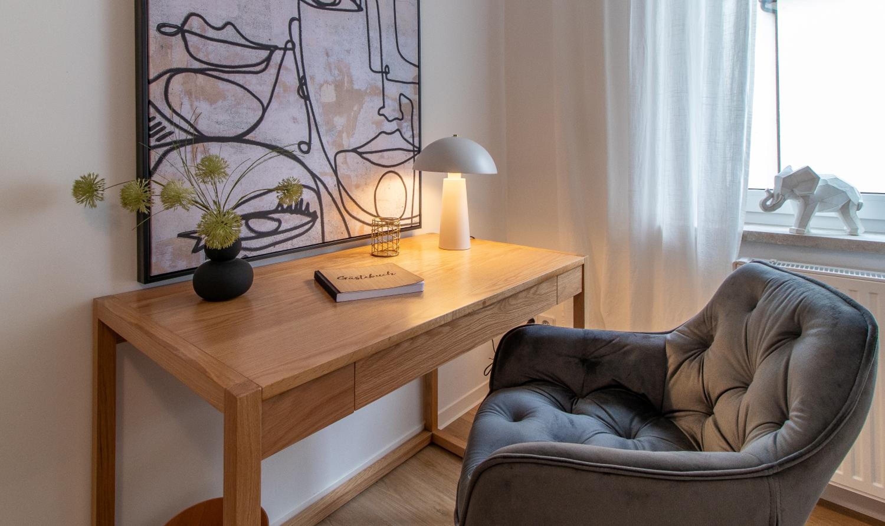 Stilvolles City-Apartment I WLAN l Küche I Zentral I 8P