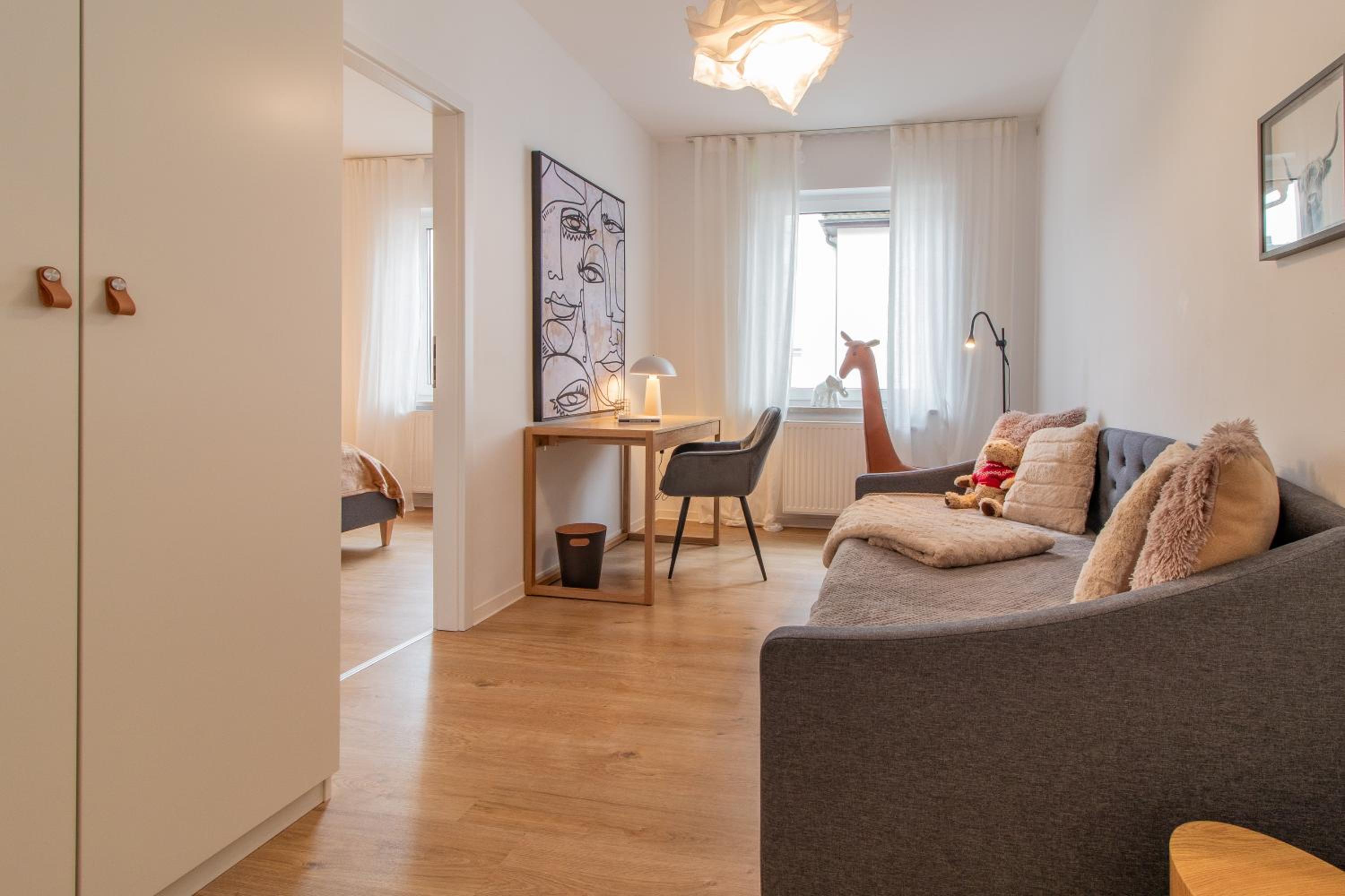 Stilvolles City-Apartment I WLAN l Küche I Zentral I 8P