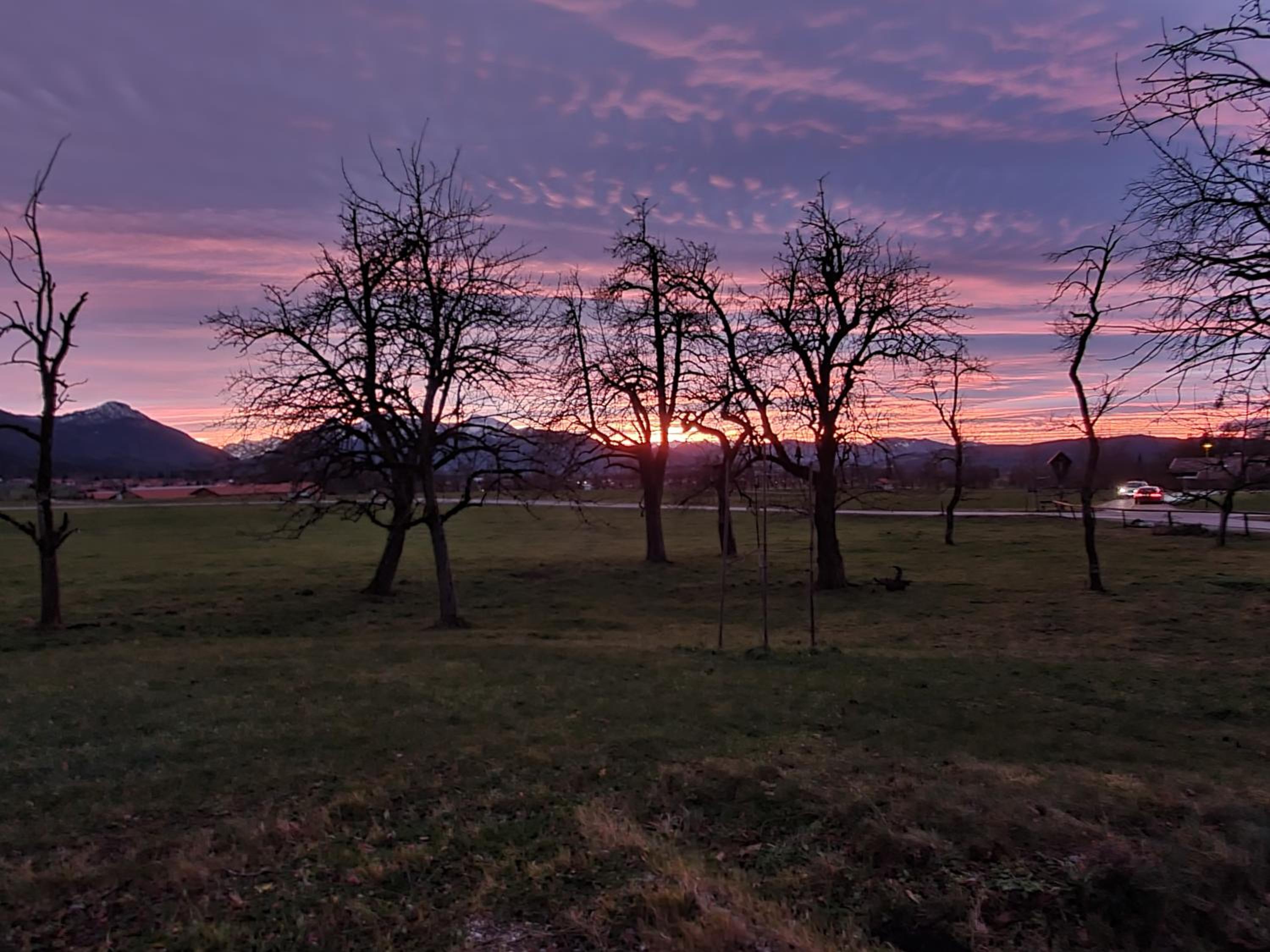 Bergeblick Bichl an der Ludlmühle