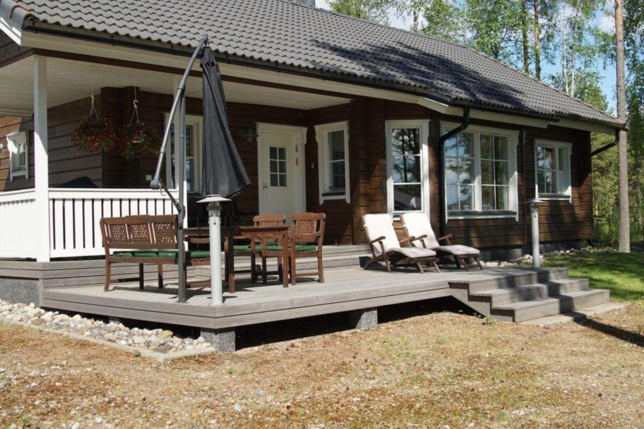 Ferienvilla mit Sauna und Garten am See
