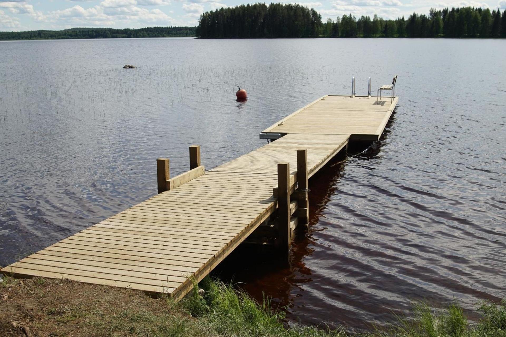 Ferienvilla mit Sauna und Garten am See