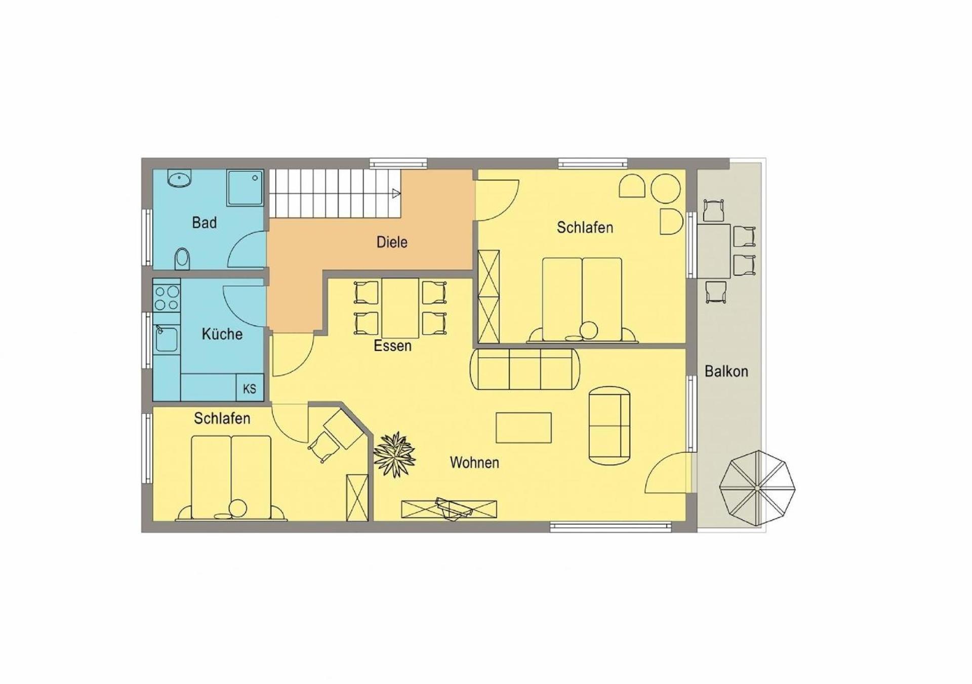 Premium Ferienwohnung Mit Balkon Und Bergblick