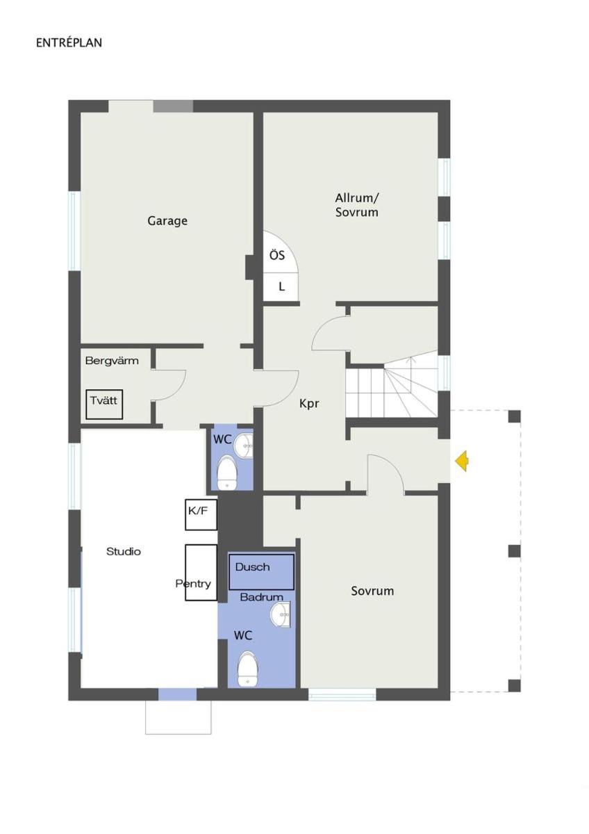 Room in house with good communication view 3