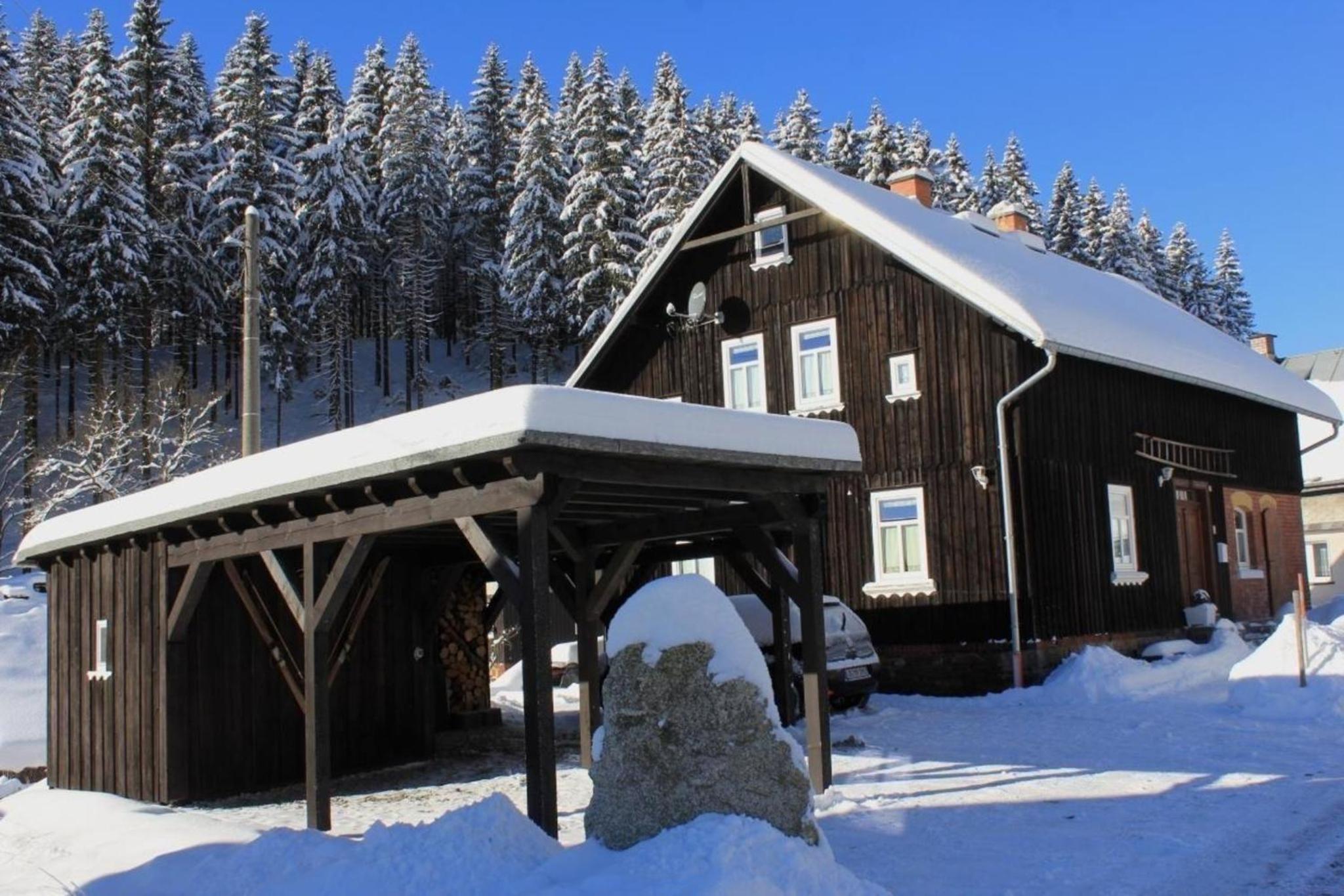 Wohnung in Klingenthal mit Terrasse, Garten und Grill