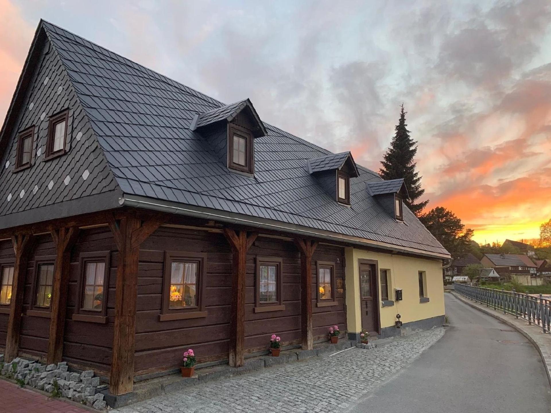 Ferienhaus in Großschönau mit Großer Terrasse