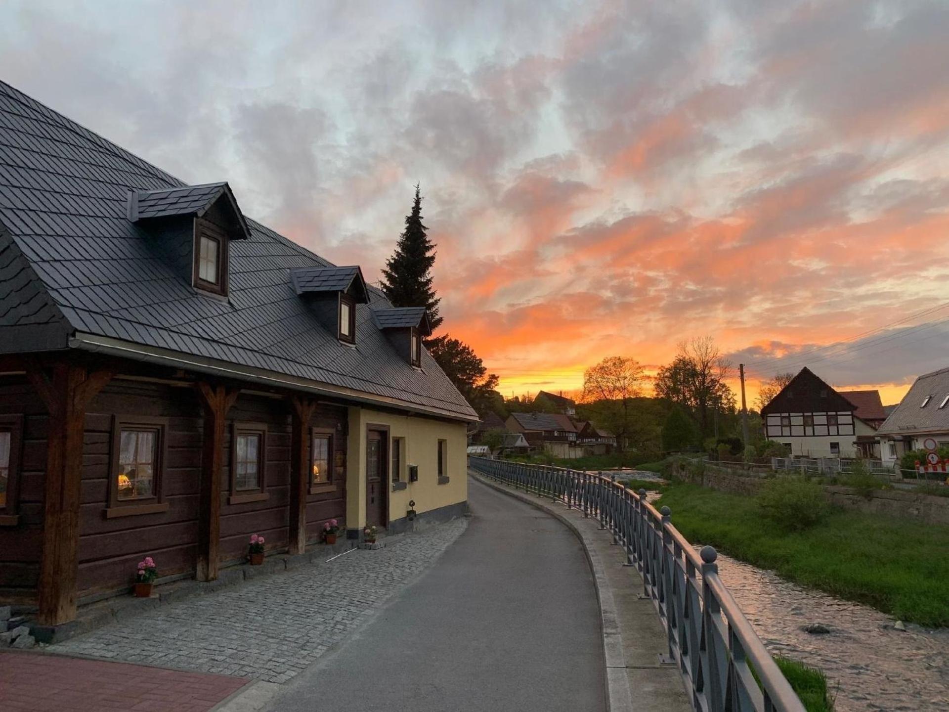 Ferienhaus in Großschönau mit Großer Terrasse