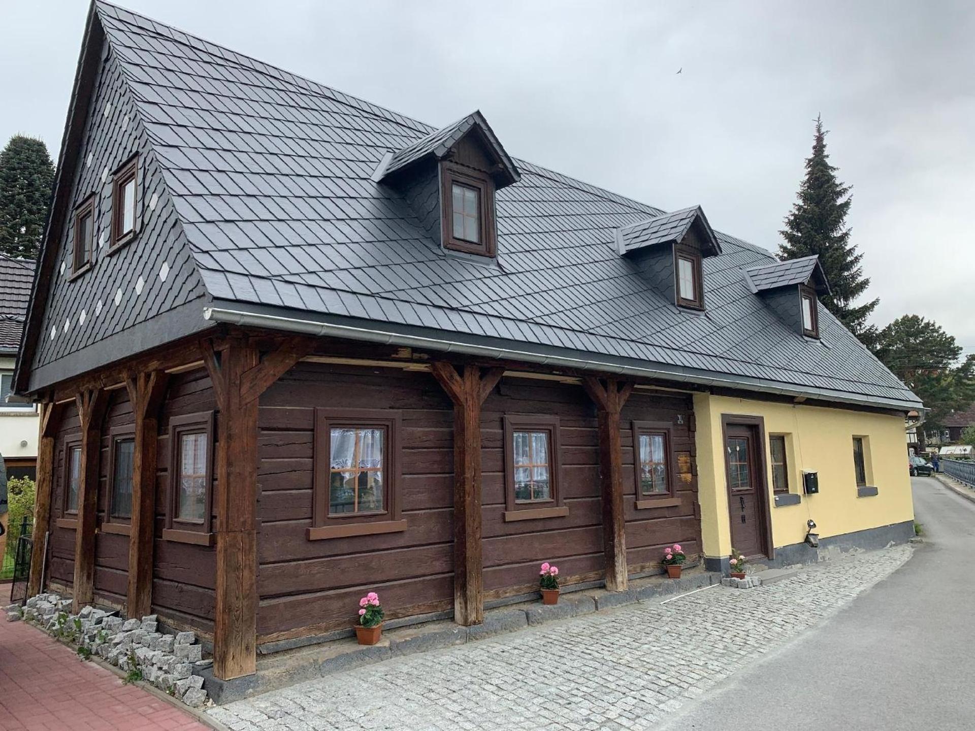 Ferienhaus in Großschönau mit Großer Terrasse