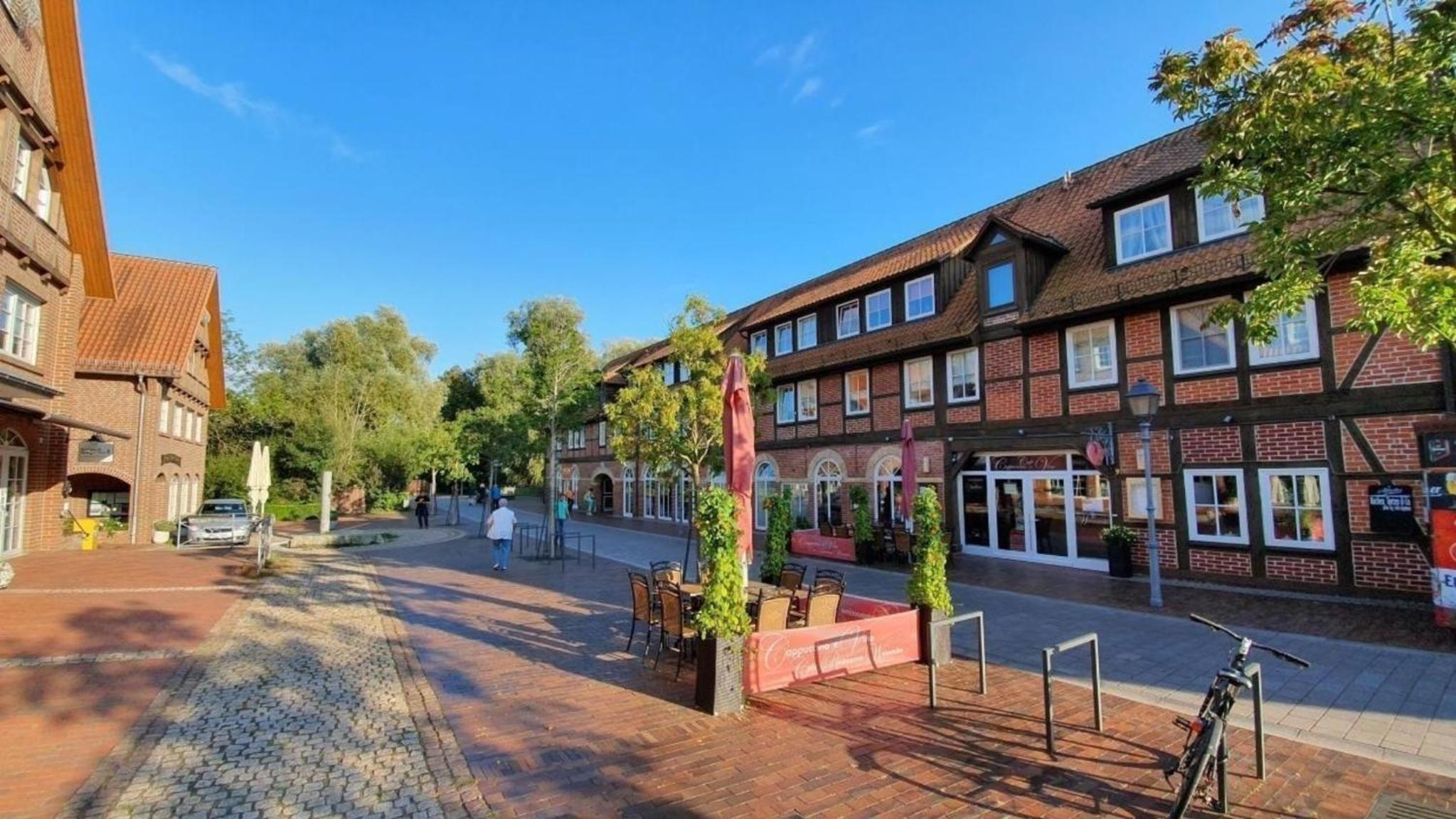 Ferienwohnung Auenglück Innenhof in Bad Bevensen