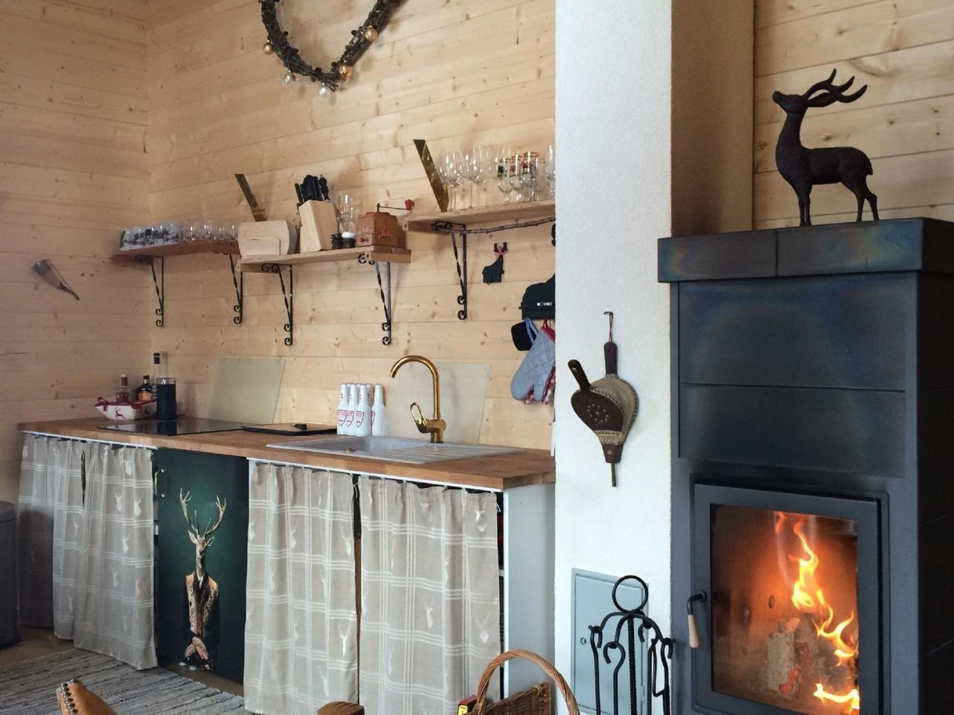 Gemütliche Berghütte mit Sauna in beeindruckender Höhenlage
