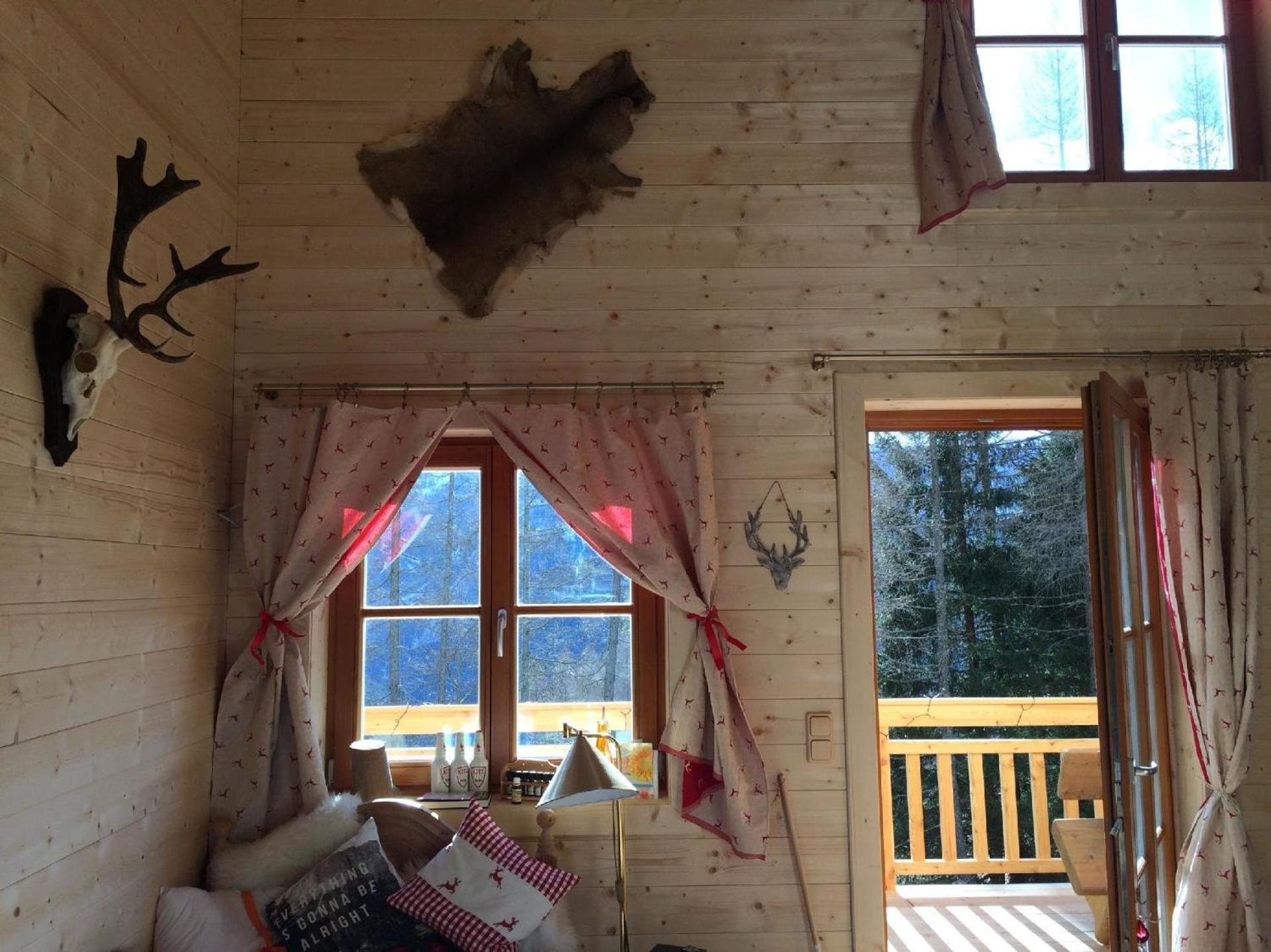 Gemütliche Berghütte mit Sauna in beeindruckender Höhenlage