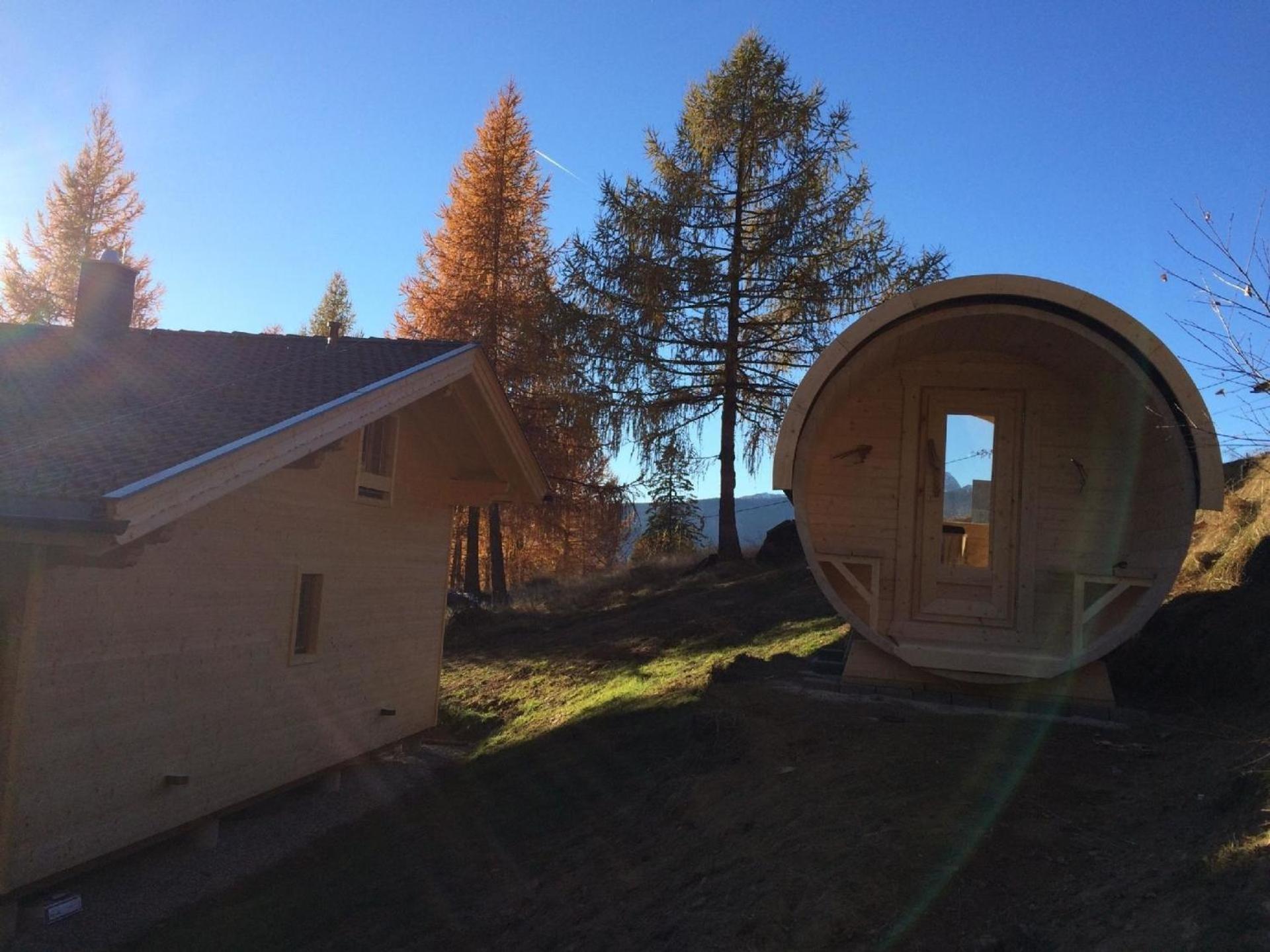 Gemütliche Berghütte mit Sauna in beeindruckender Höhenlage