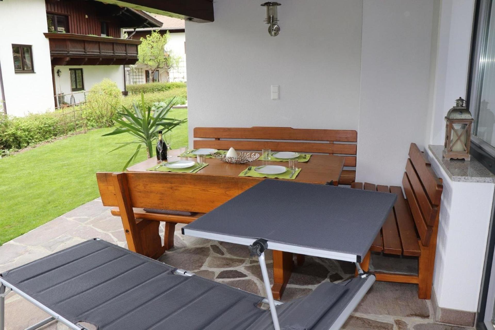 Tolle Ferienwohnung in Vorderthiersee mit Grill, Garten und Terrasse