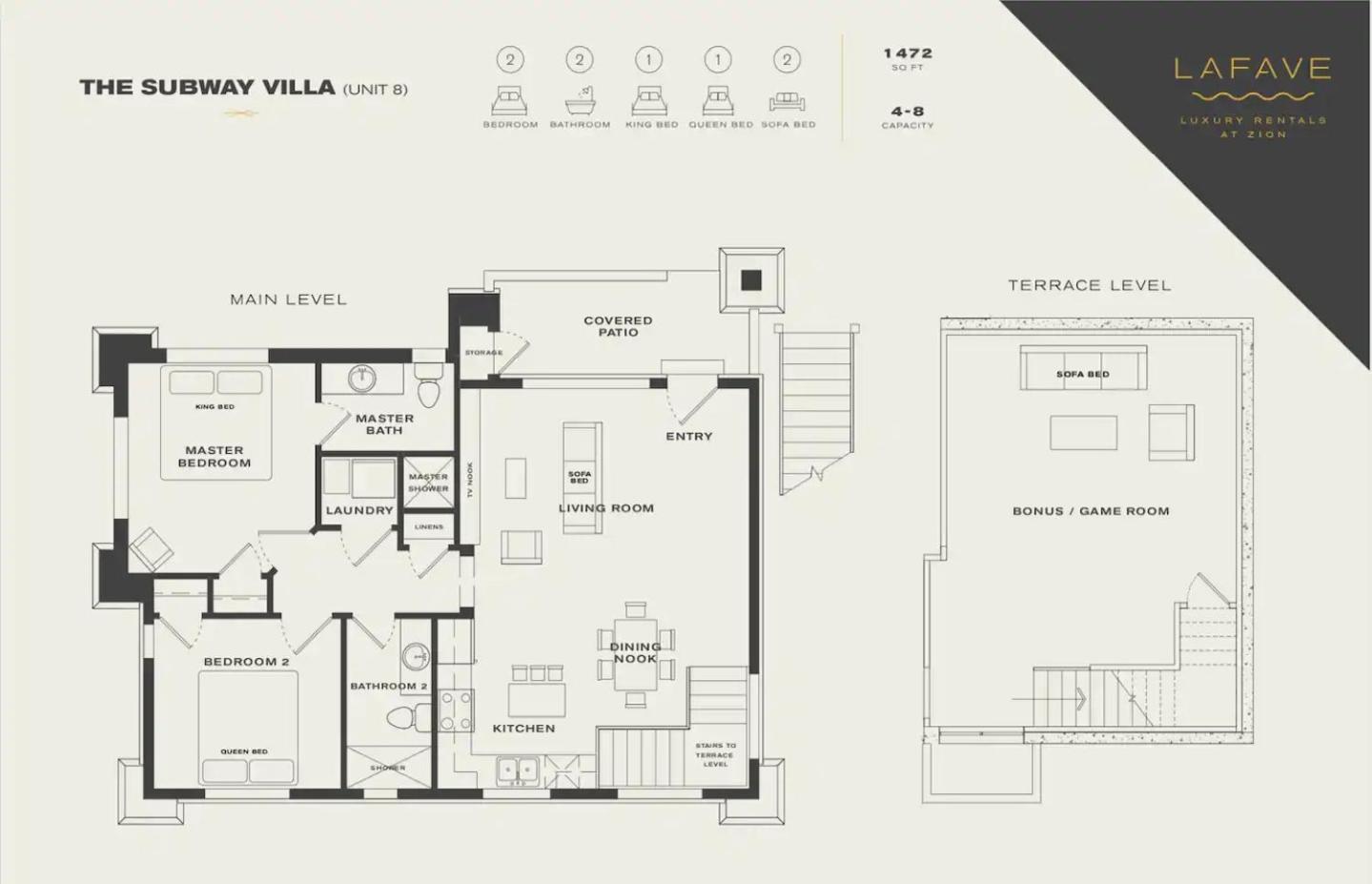 LaFave Luxury Rentals at Zion