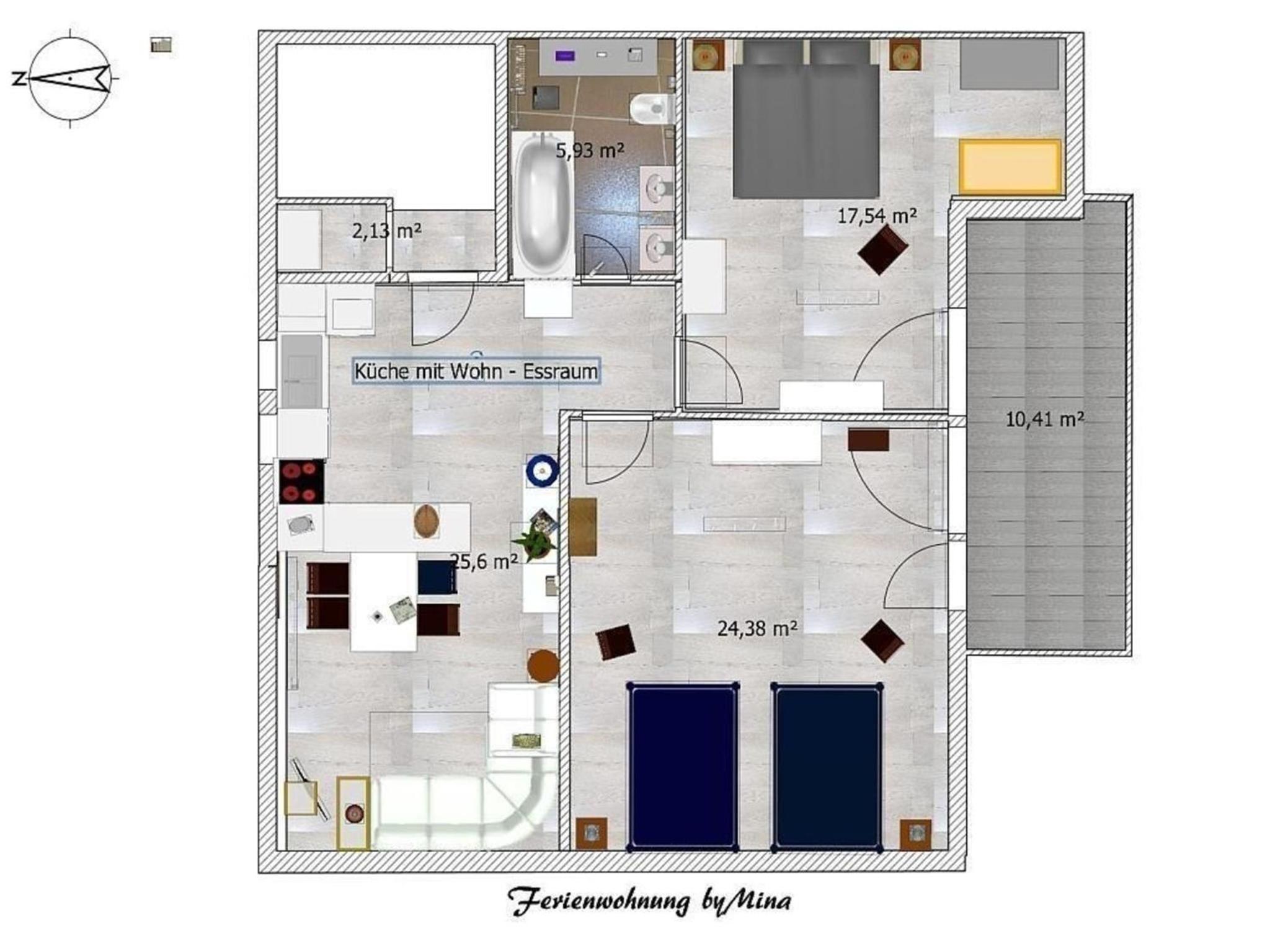 Wunderschone klimatisierte Wohnung in Weidach - Property Image 1