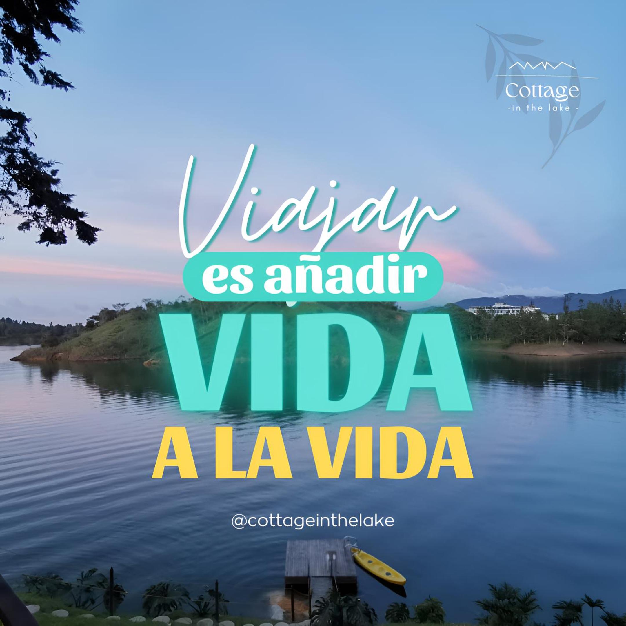 Cottage on the Lake - Cabaña privada - Guatapé - Jacuzzi