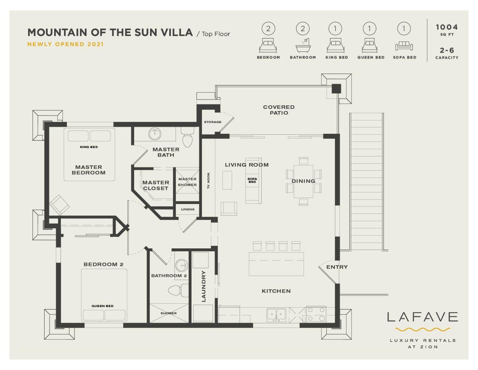 LaFave Luxury Rentals at Zion