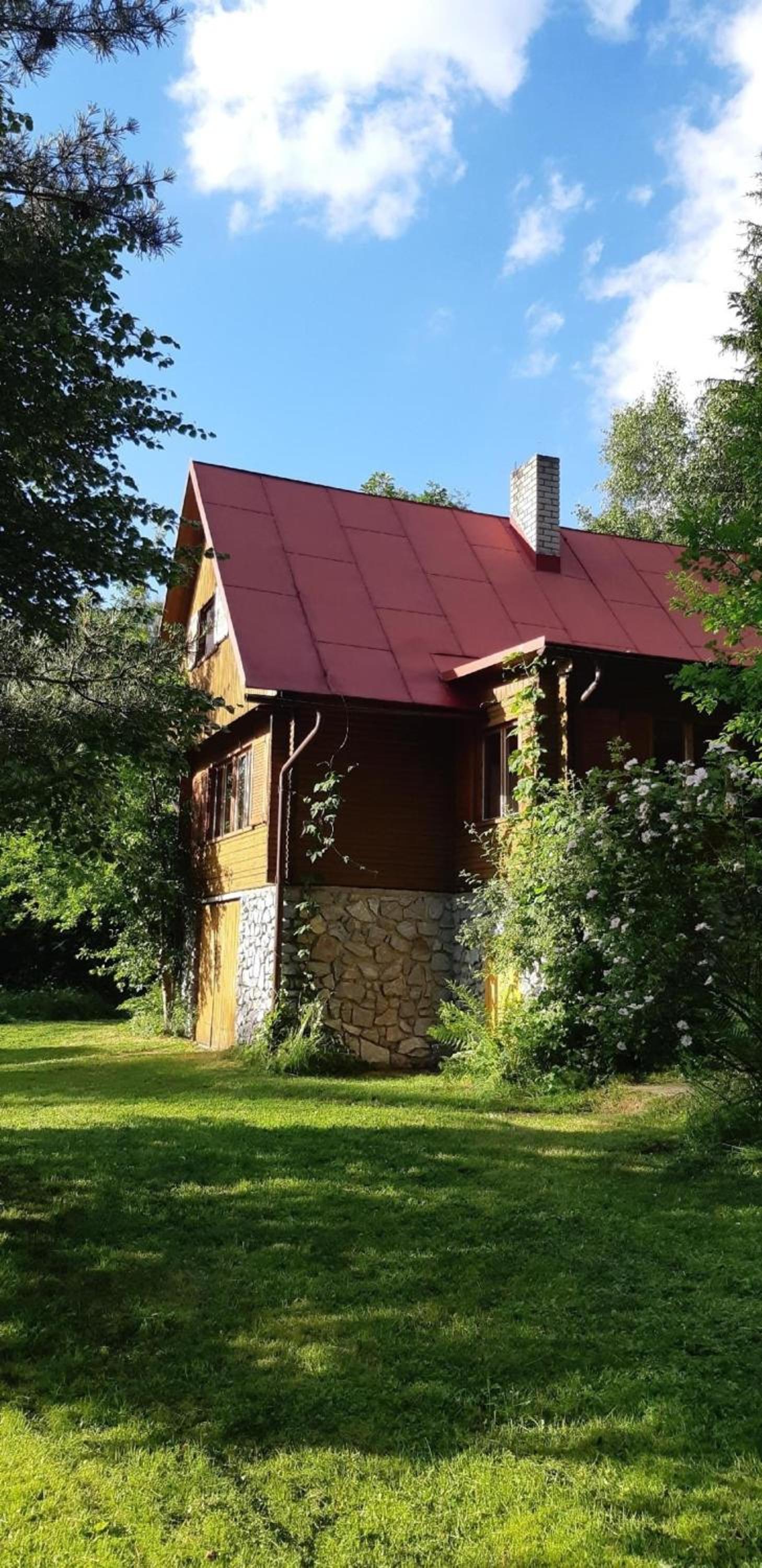Ferienhaus direkt am See mit Garten und Parkplatz
