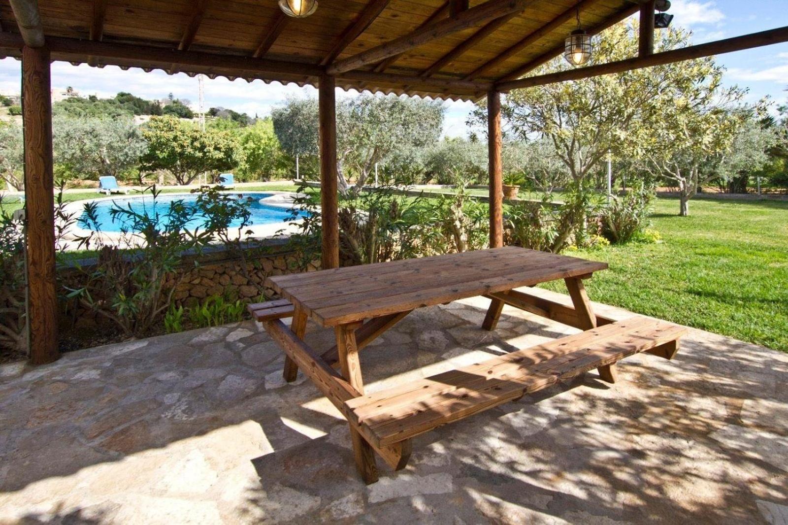 Rustikale, klimatisierte Finca mit Pool