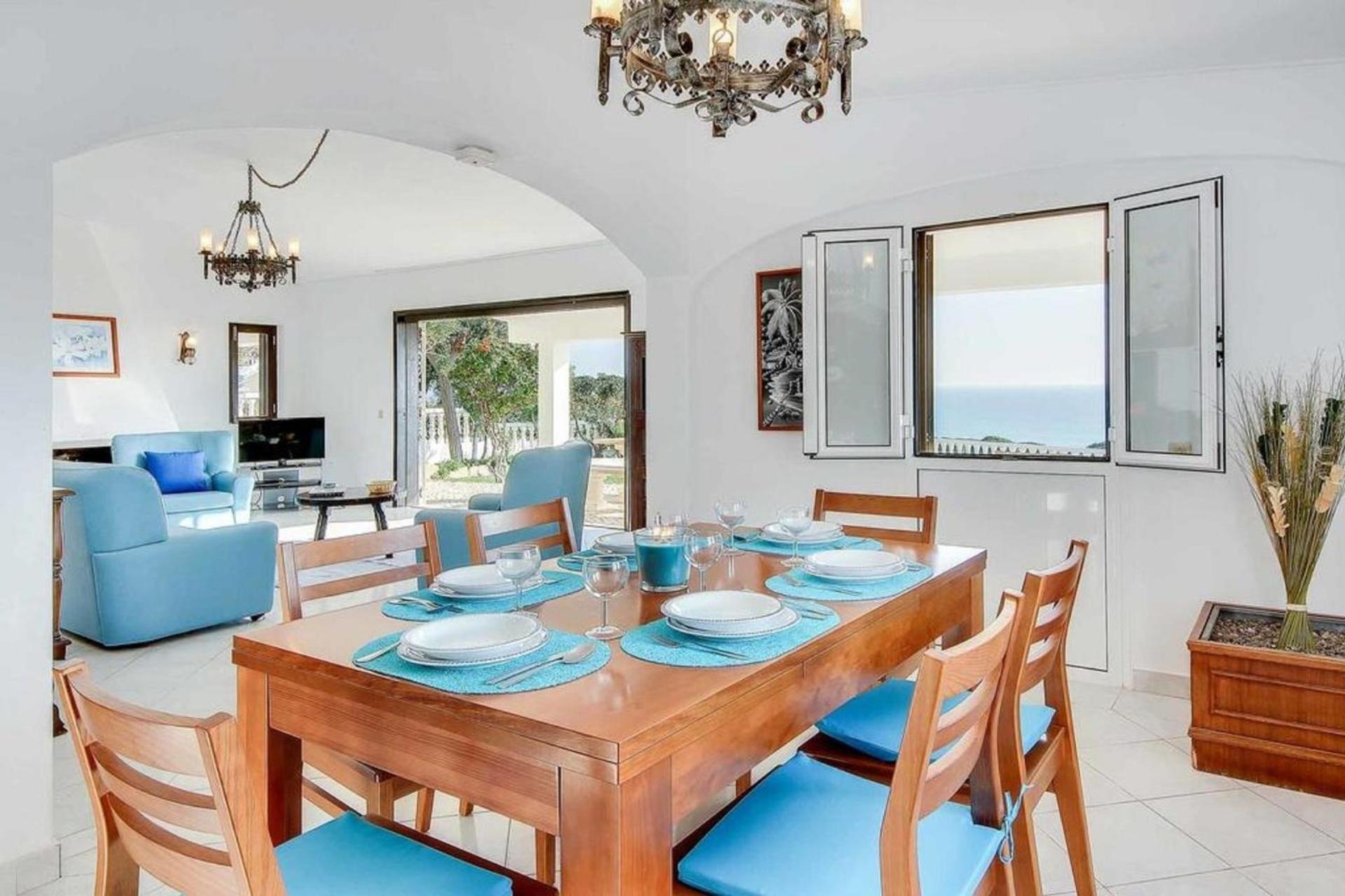 Villa Brigida in Albufeira mit Pool und Meerblick